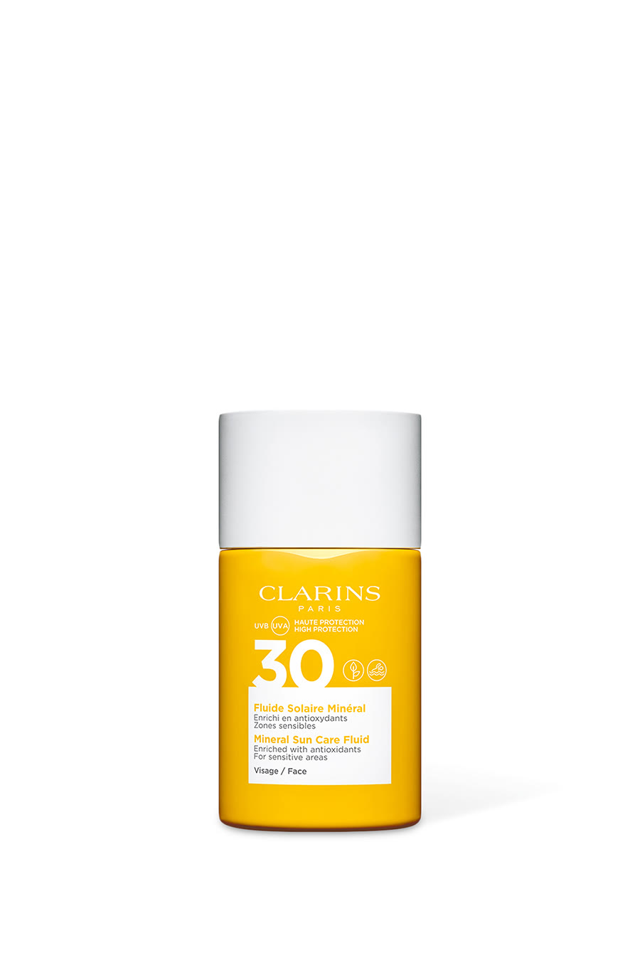 سائل مينرال للحماية من أشعة الشمس فوق البنفسجية الطويلة والمتوسطة 30