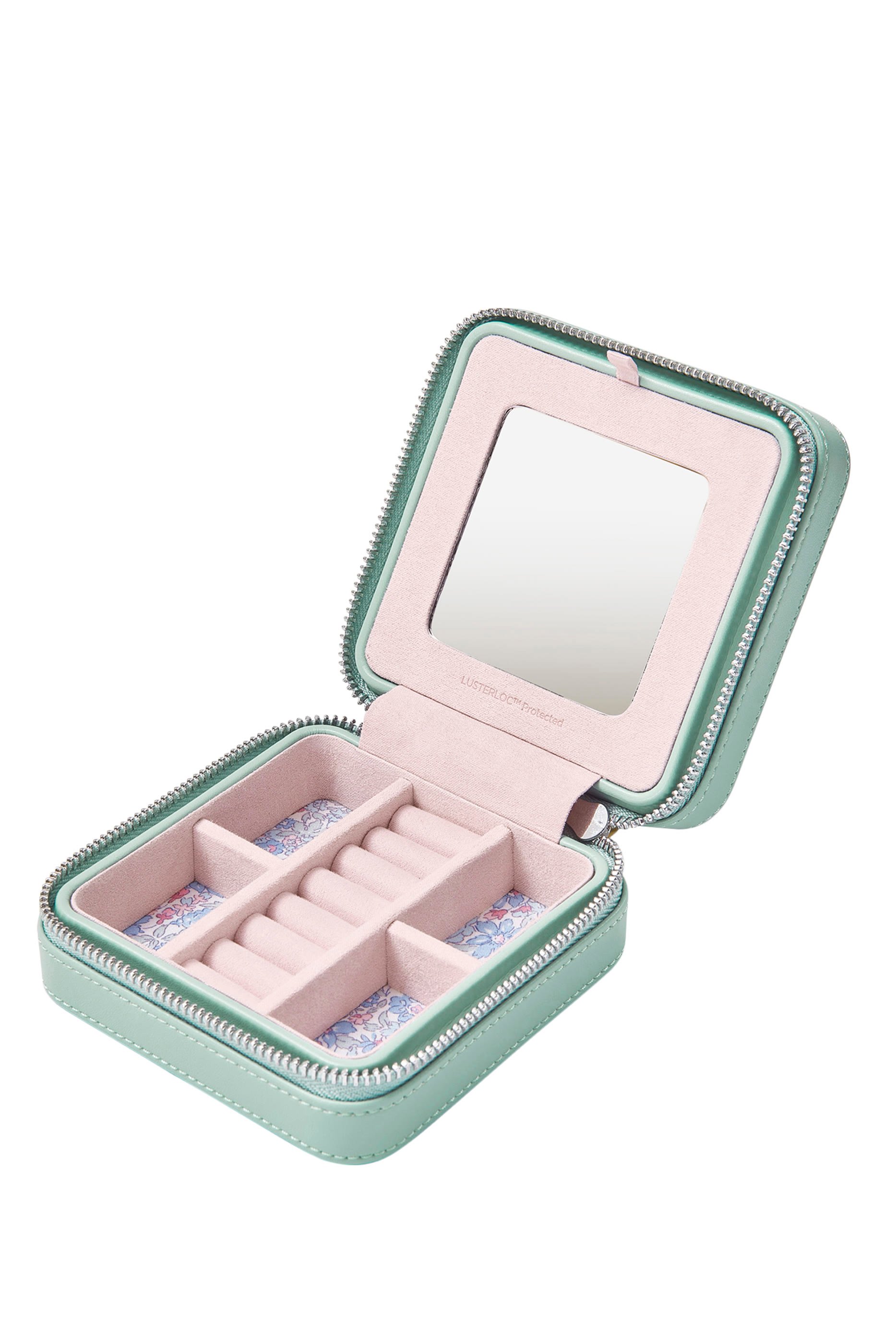 حقيبة مجوهرات ليبرتي للسفر بسحاب، صغيرة