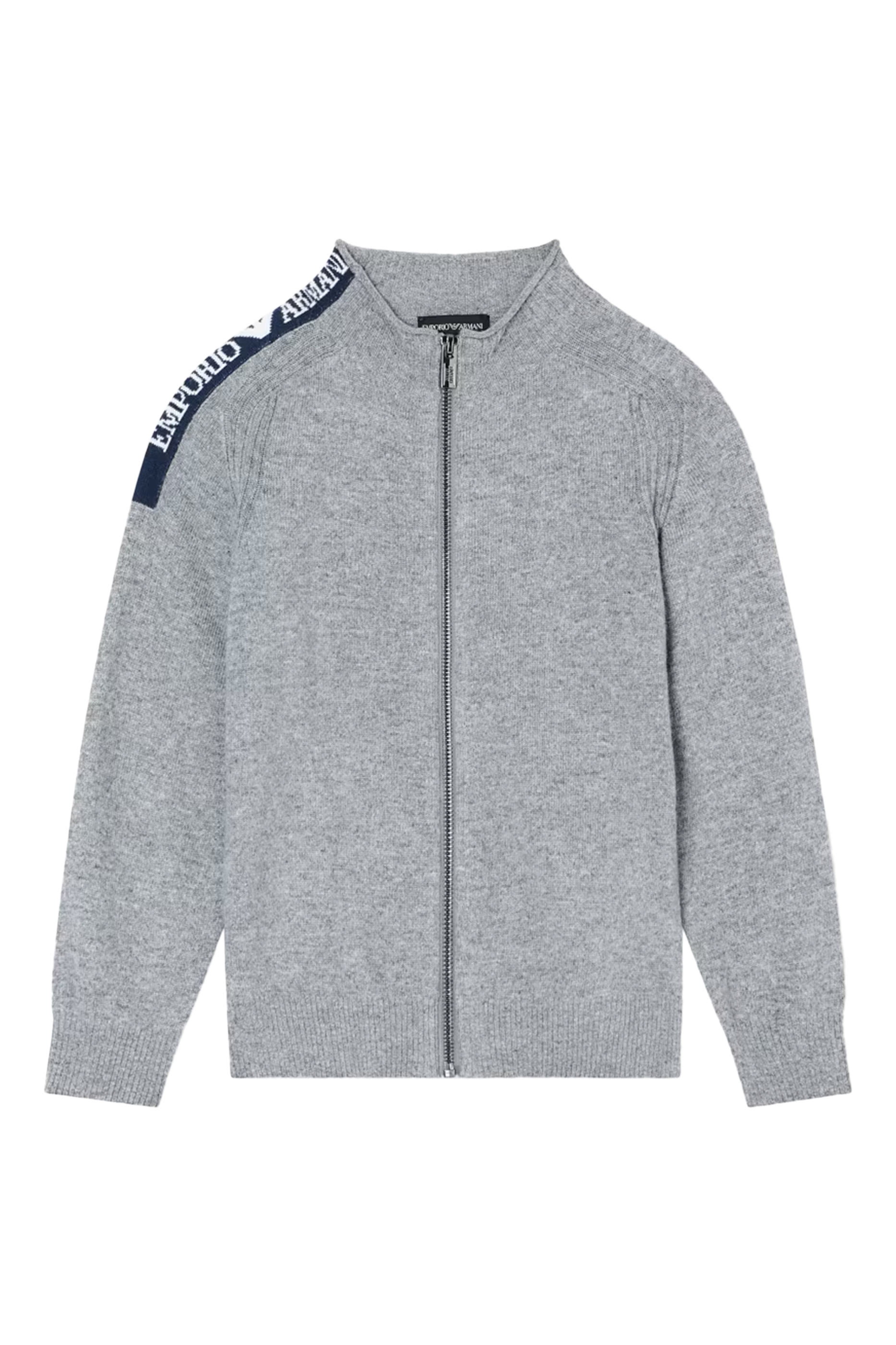 كنزة منسوجة بسحاب للأطفال