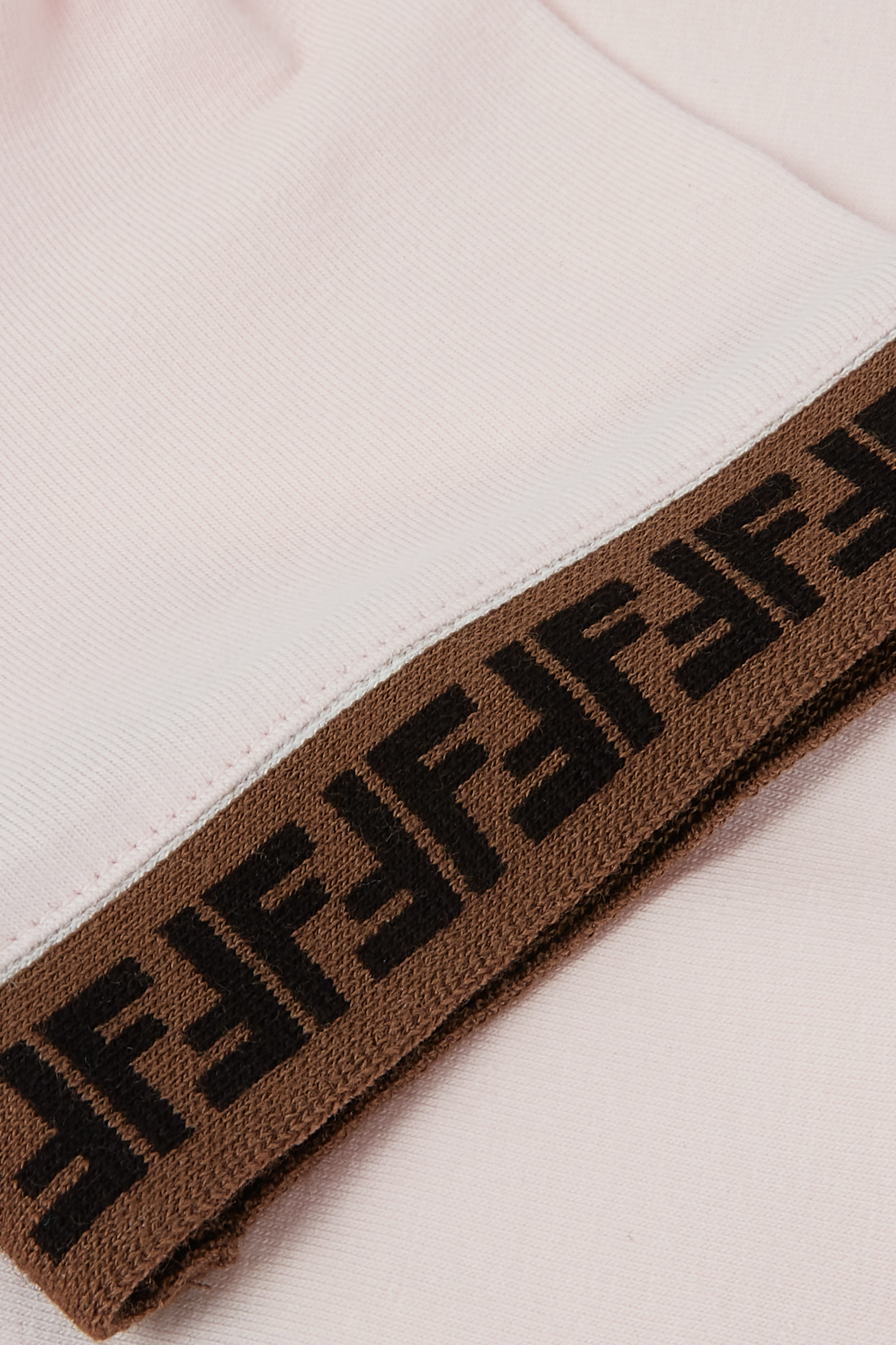 تي شيرت قطن بشريط بشعار الماركة