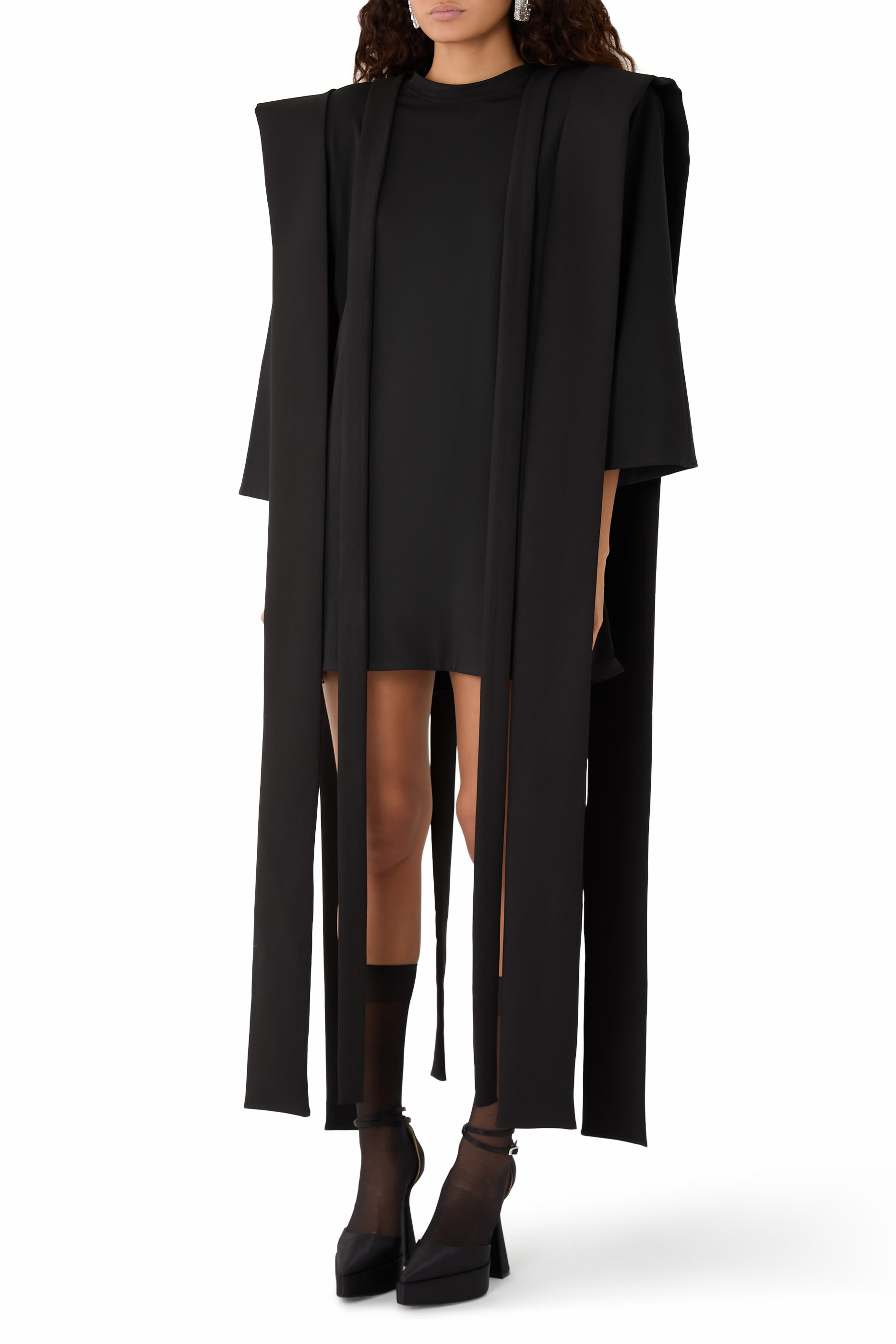 فستان بتصميم تيشيرت بقصة فضفاضة