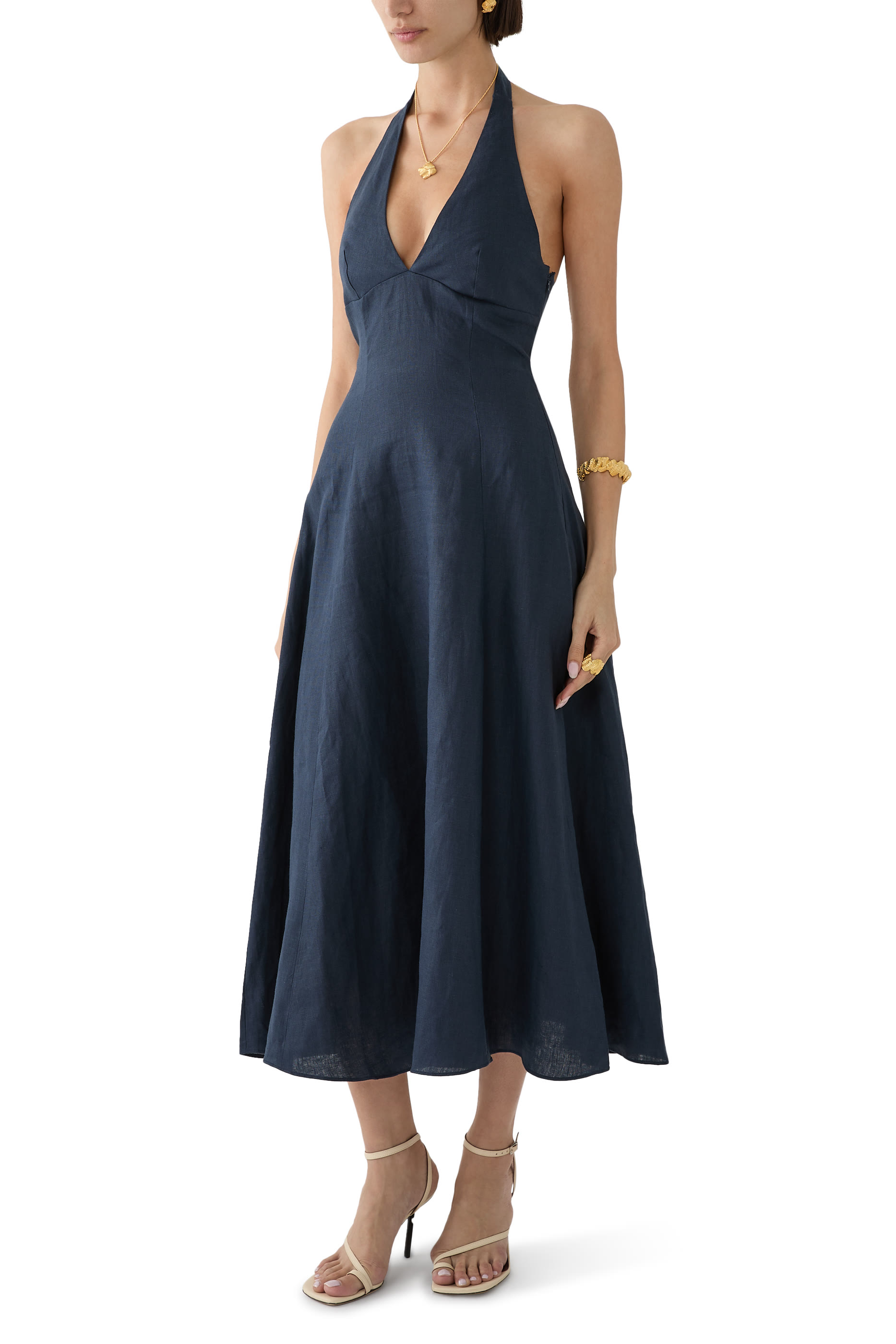 فستان ماريس متوسط الطول