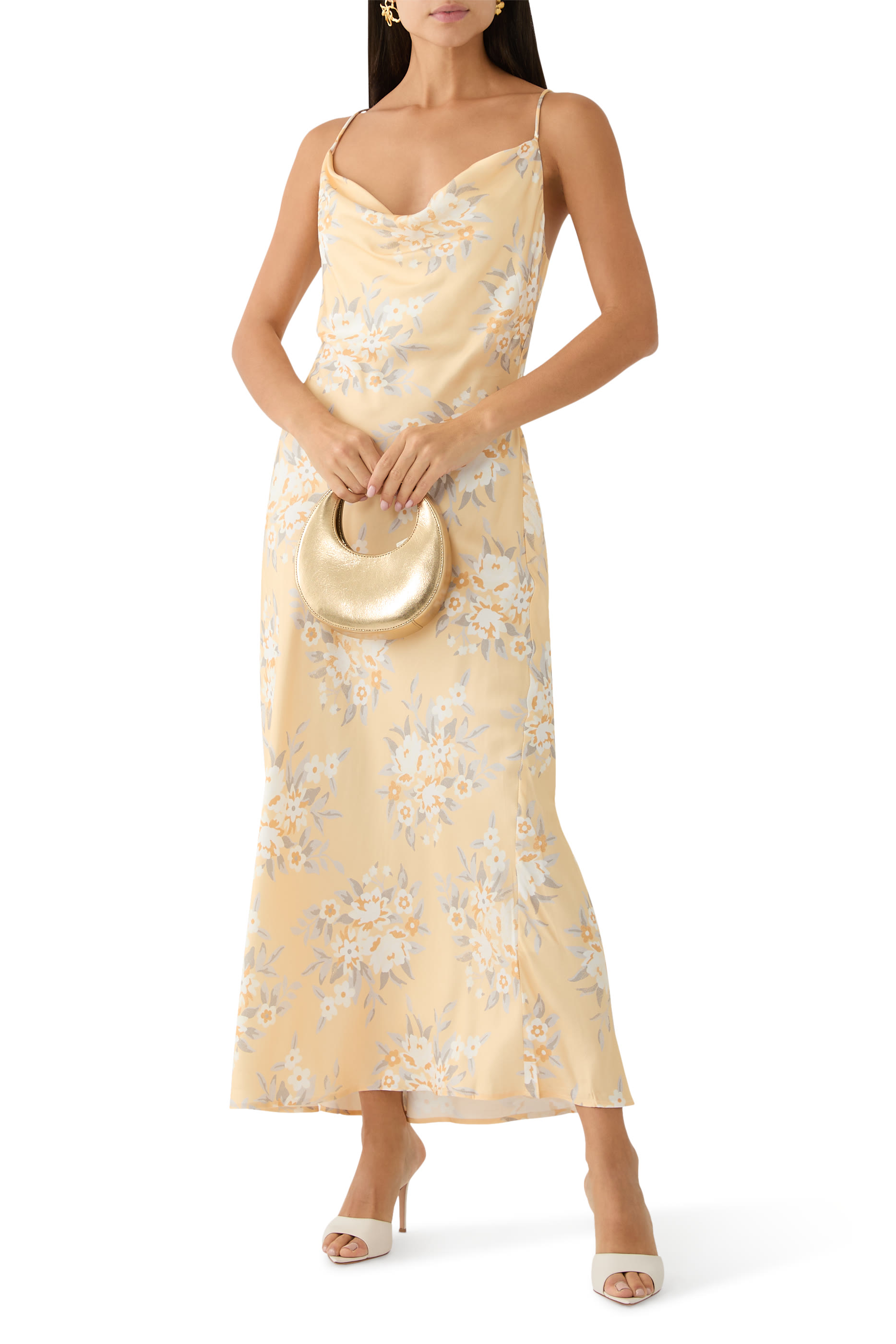 فستان ايلا بنقشة