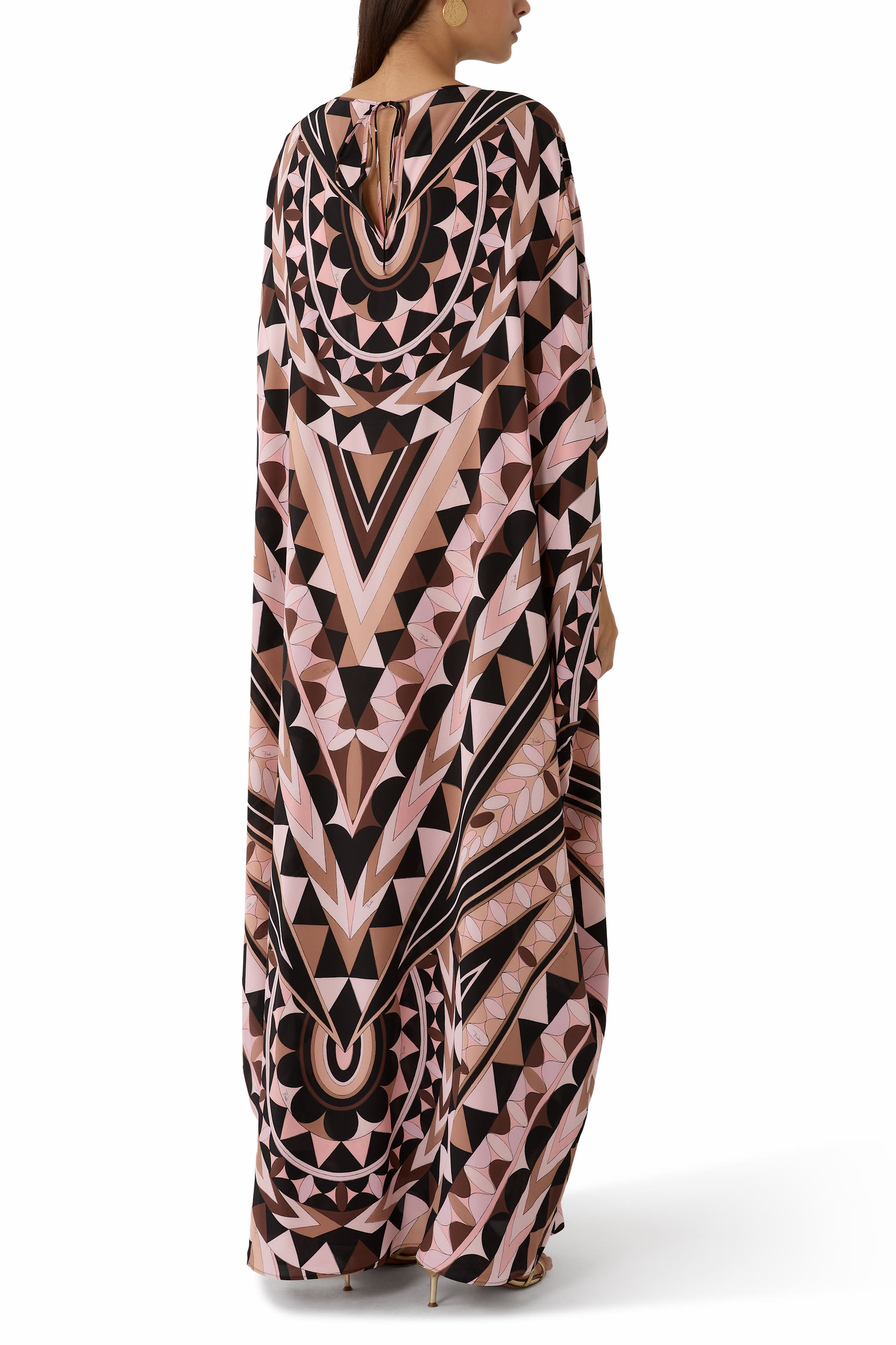 قفطان بنقشة مانوبا حرير