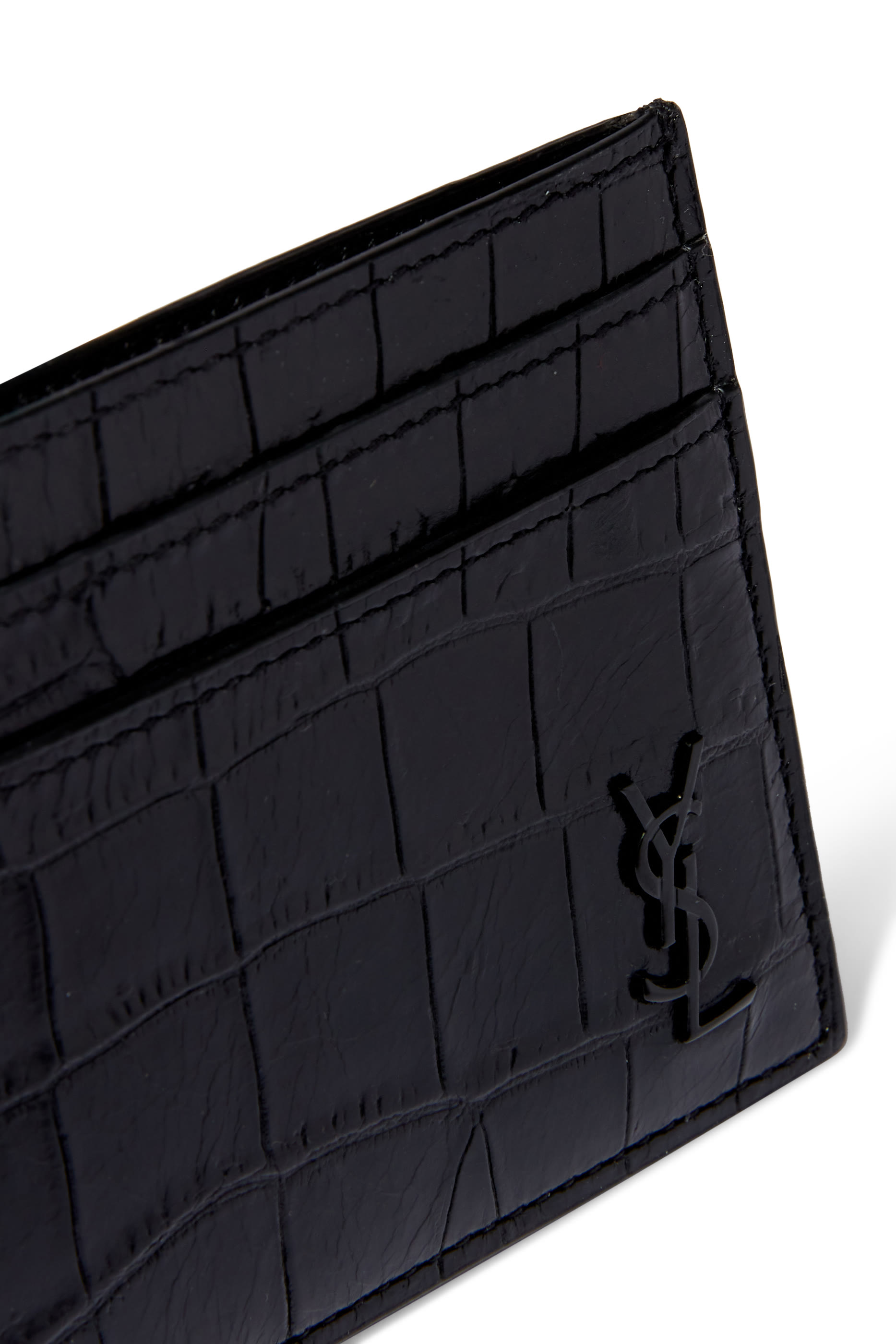 حافظة بطاقات بشعار الماركة صغير