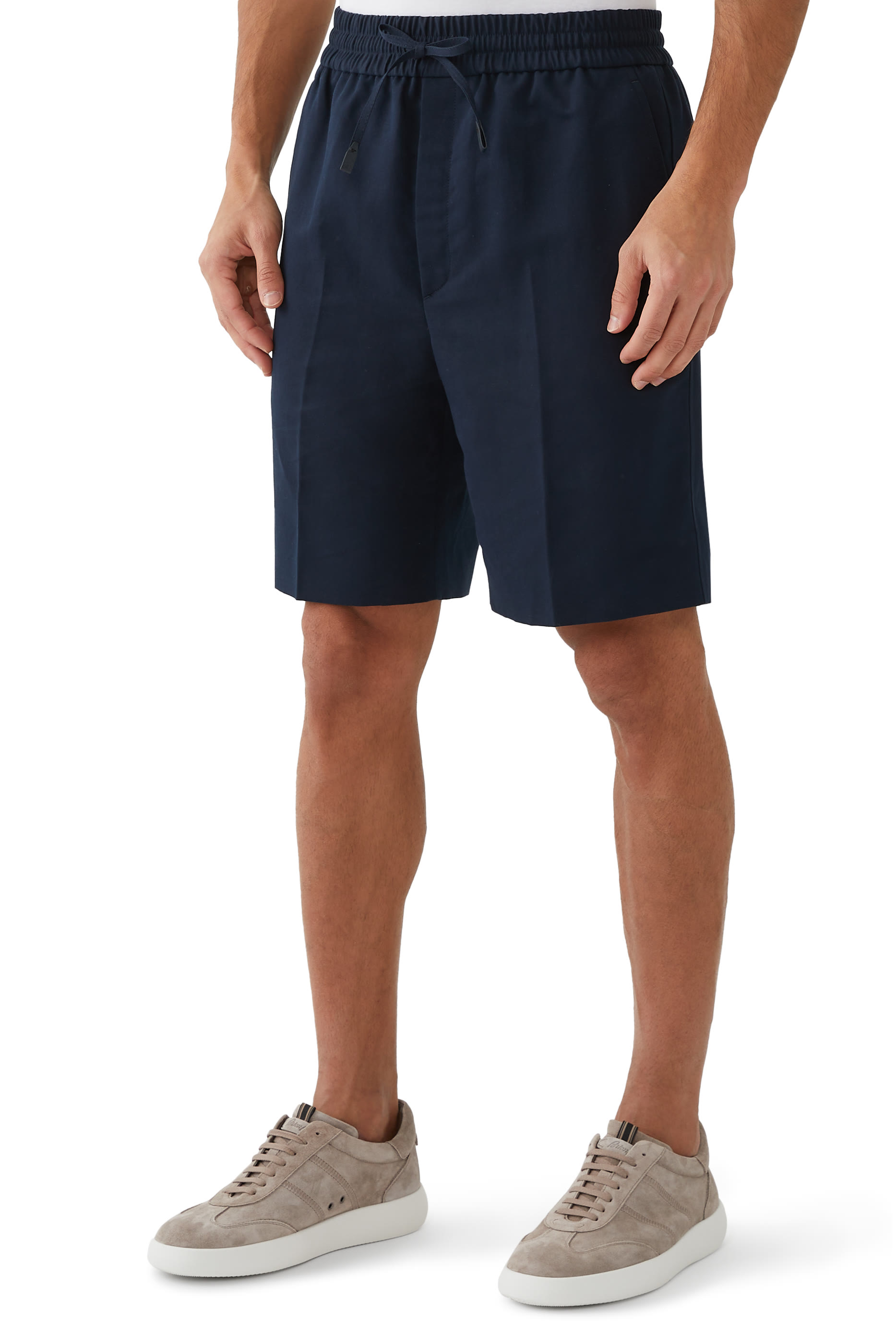 شورت جابردين قطن وكتان