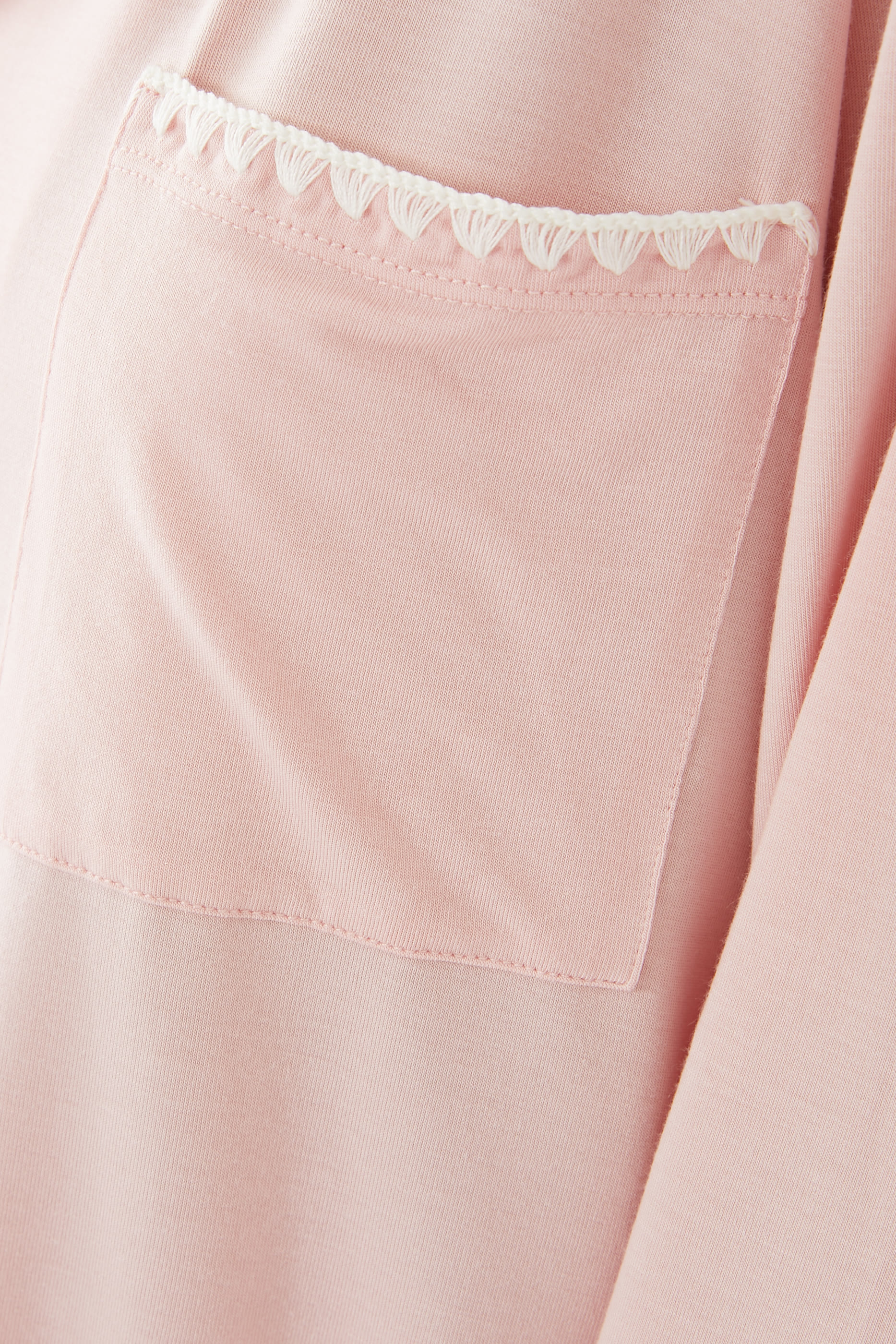 طقم بيجامة فريدا طويلة محاكة