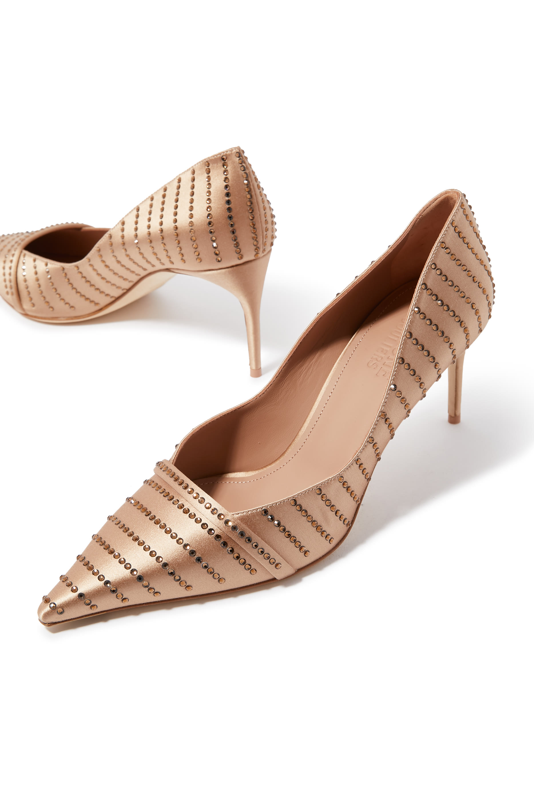 حذاء كلاسيك 70 بمقدمة مدببة جلد