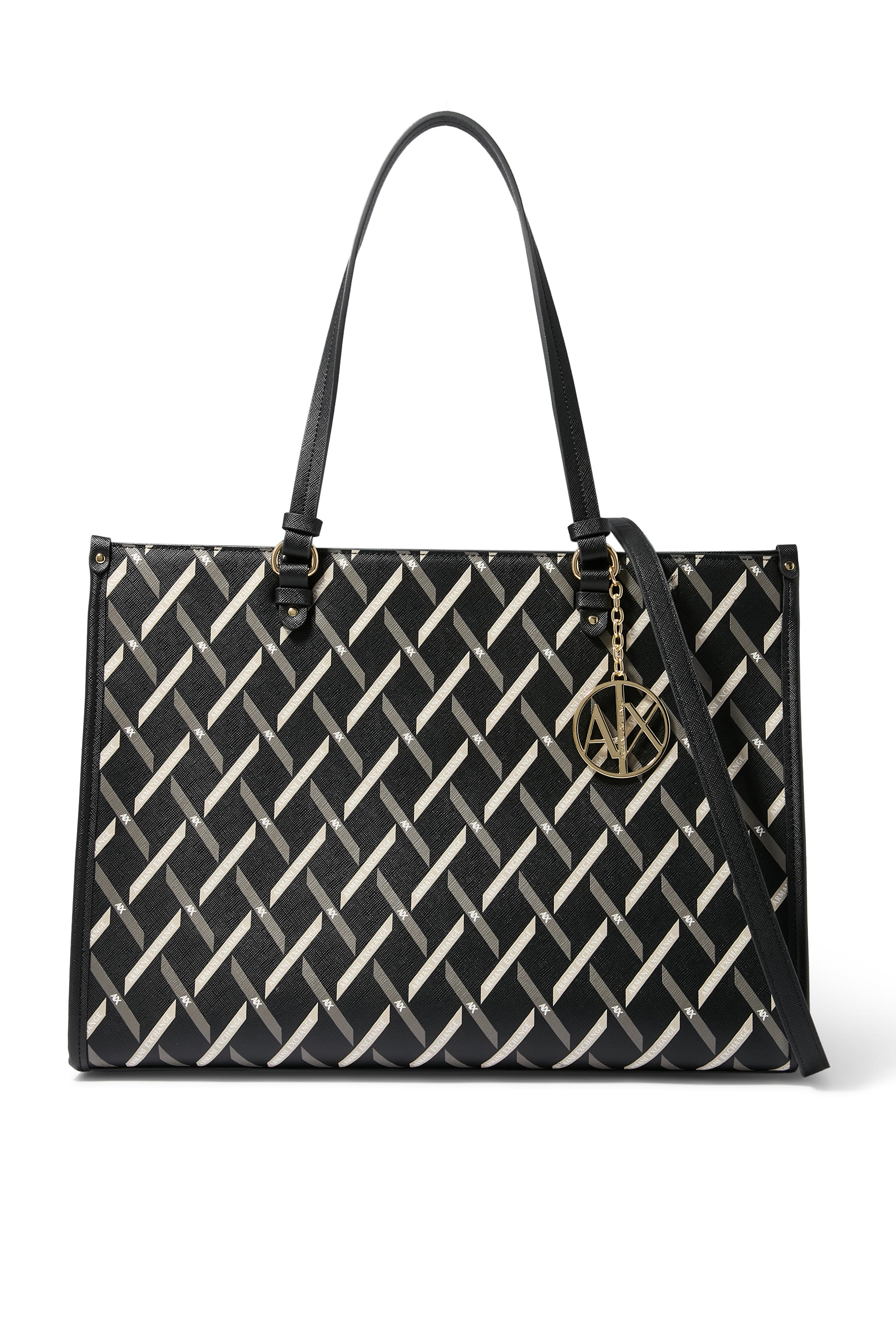 حقيبة يد جينجر بشعار الماركة