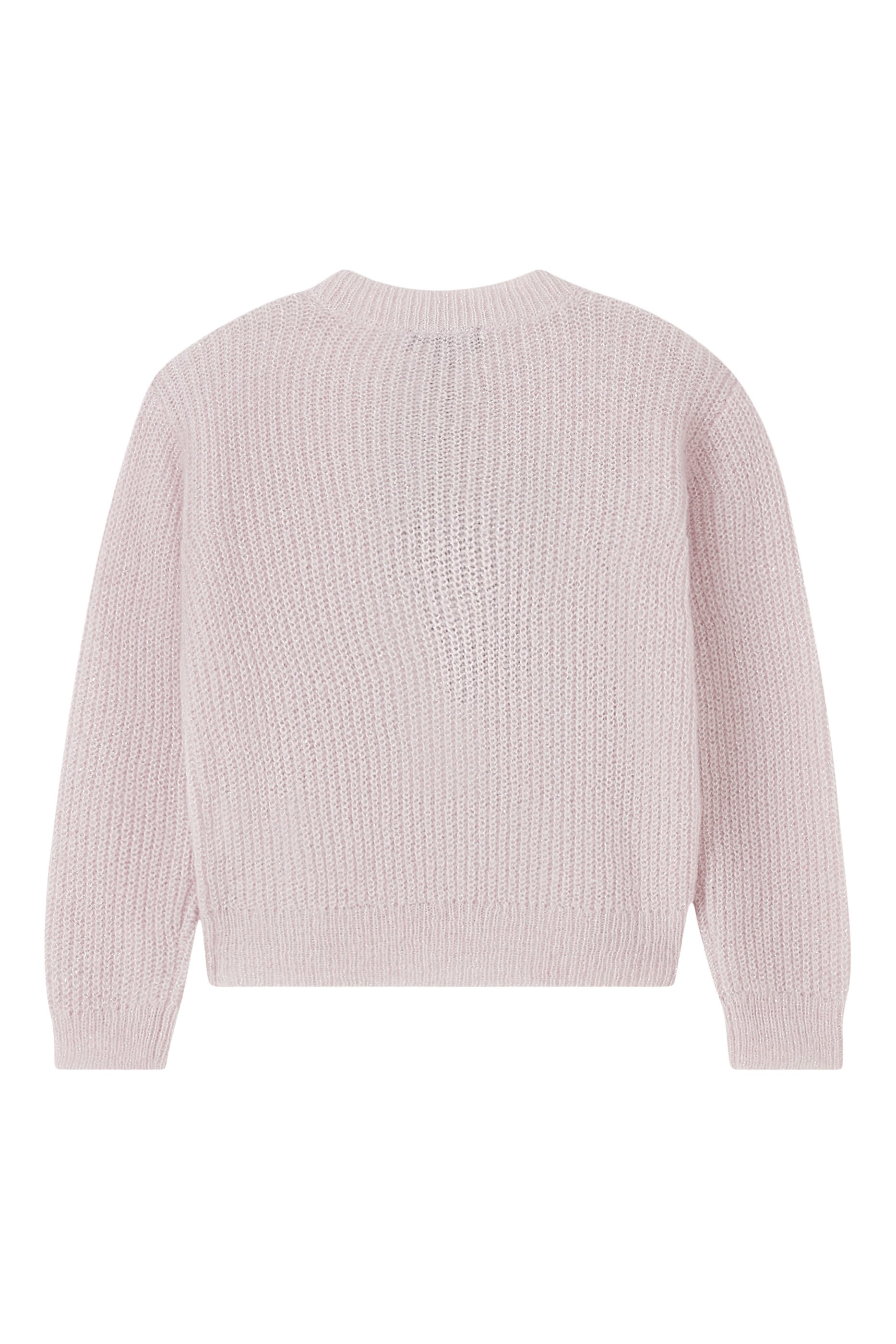 كارديغان بشعار الماركة صوف الألبكة للأطفال