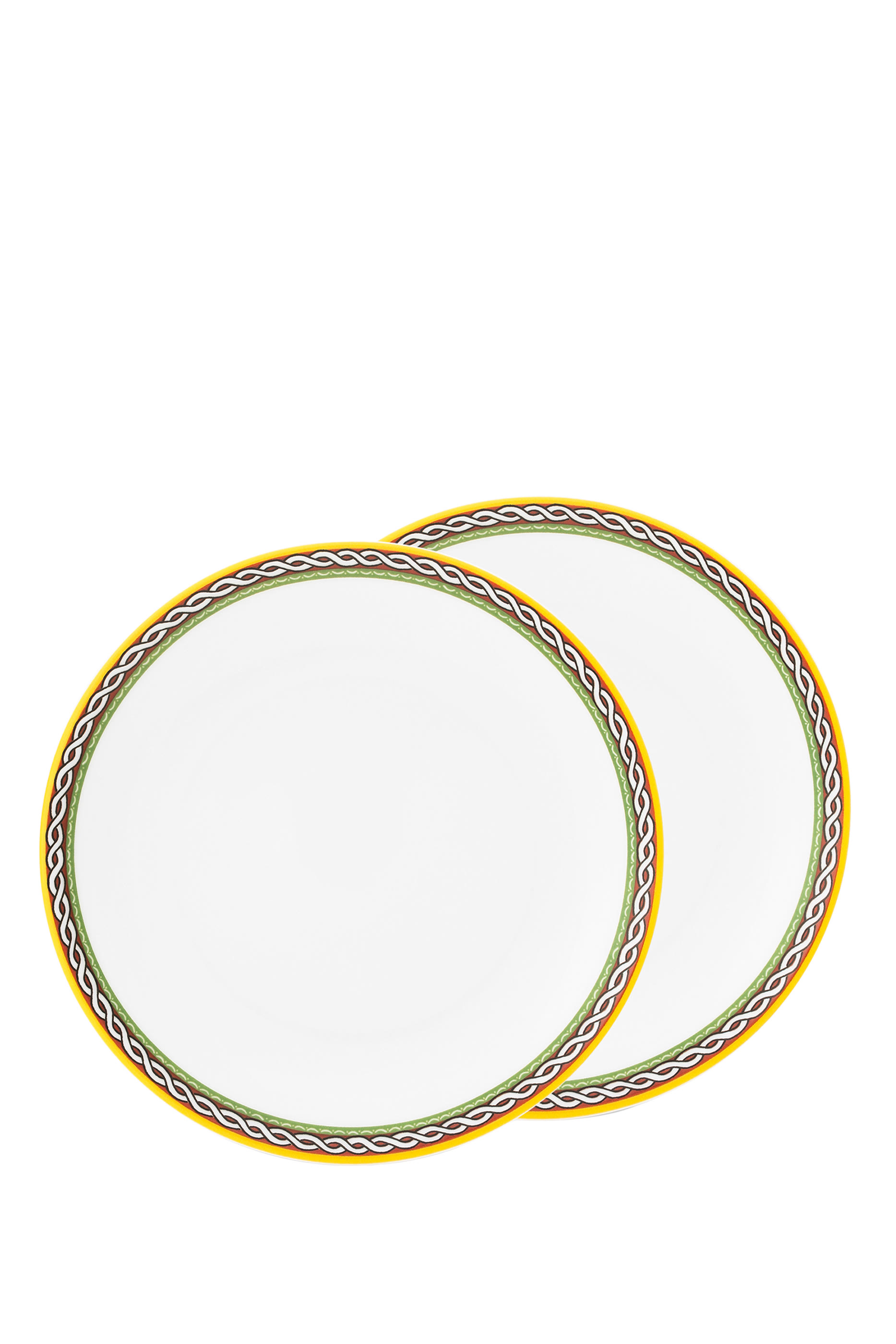 مجموعة أطباق تحلية كاريتو بوردو، قطعتين