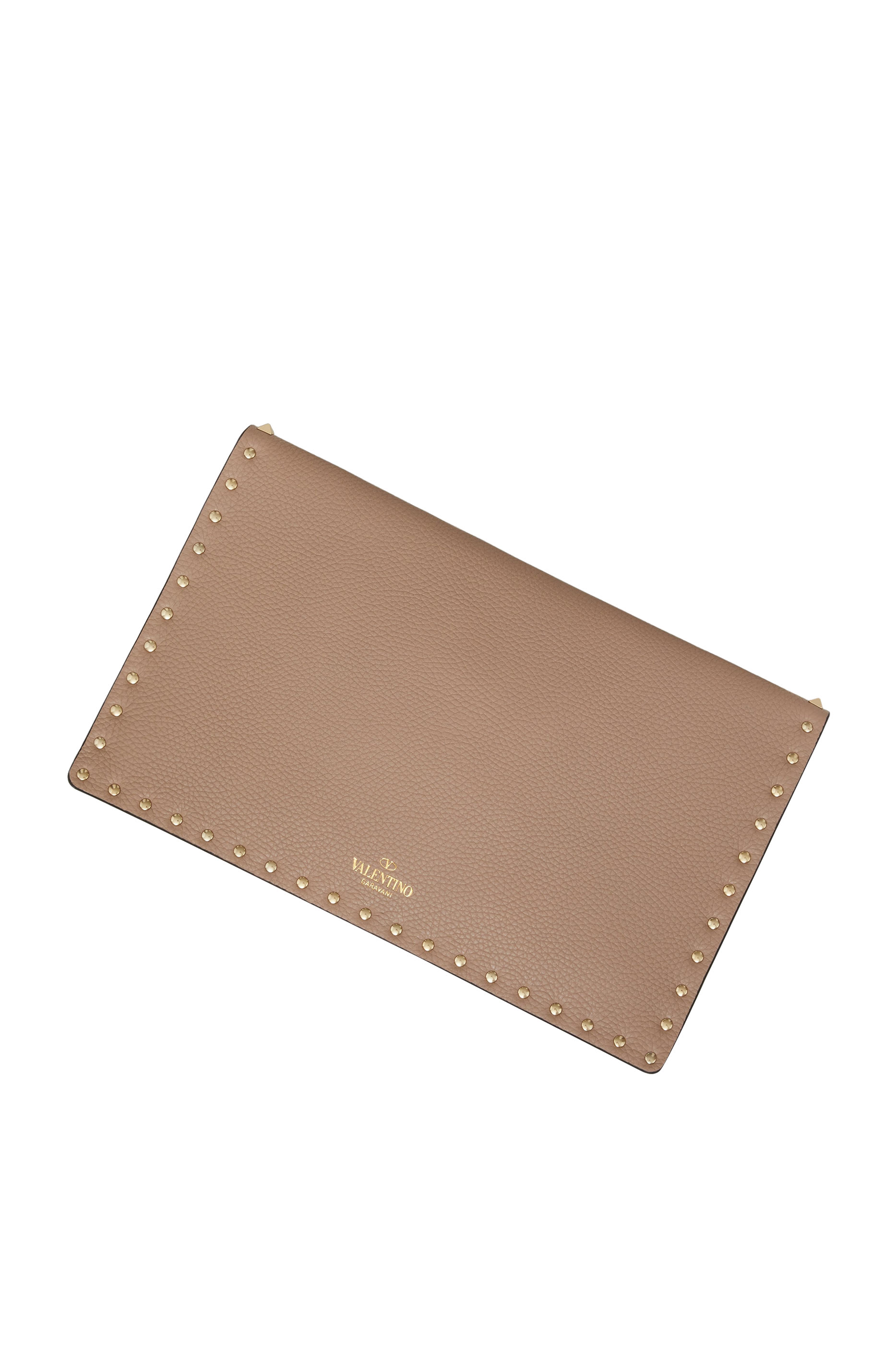 حقيبة فالنتينو غارافاني صغيرة مزينة بحلي هرمية