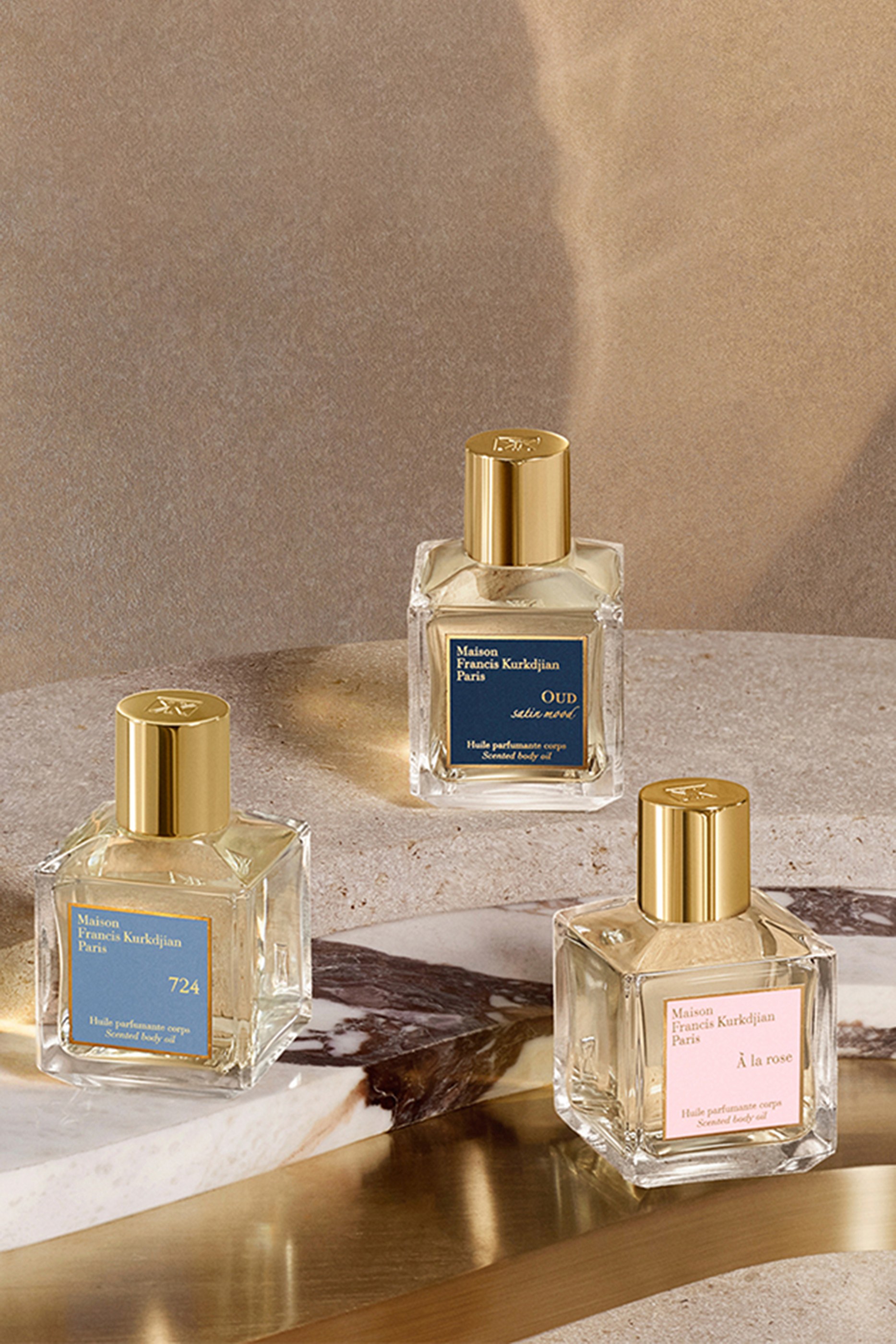 زيت جسم معطر 724، 70 ملل