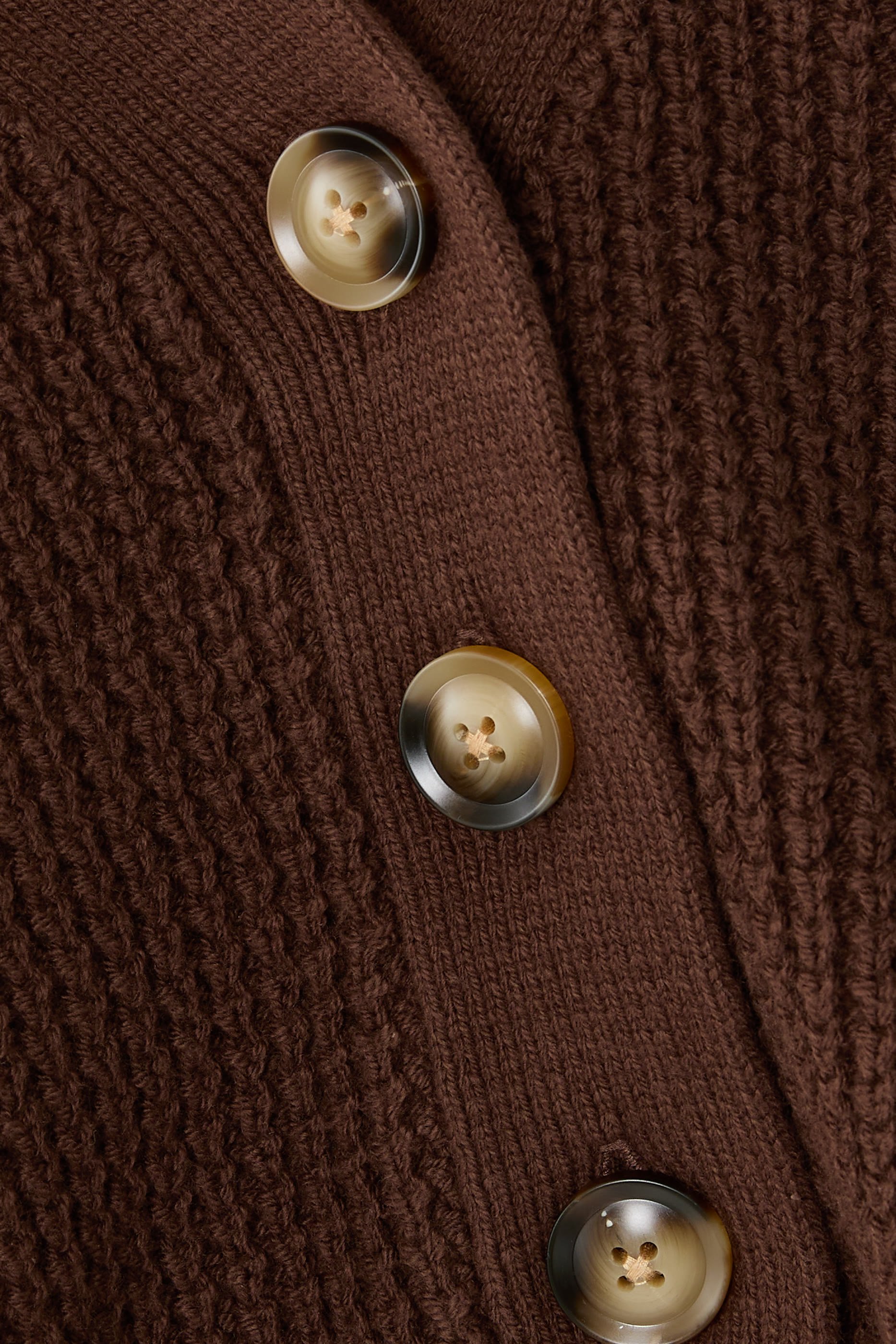 Recycled Sweater Crop Cardigan