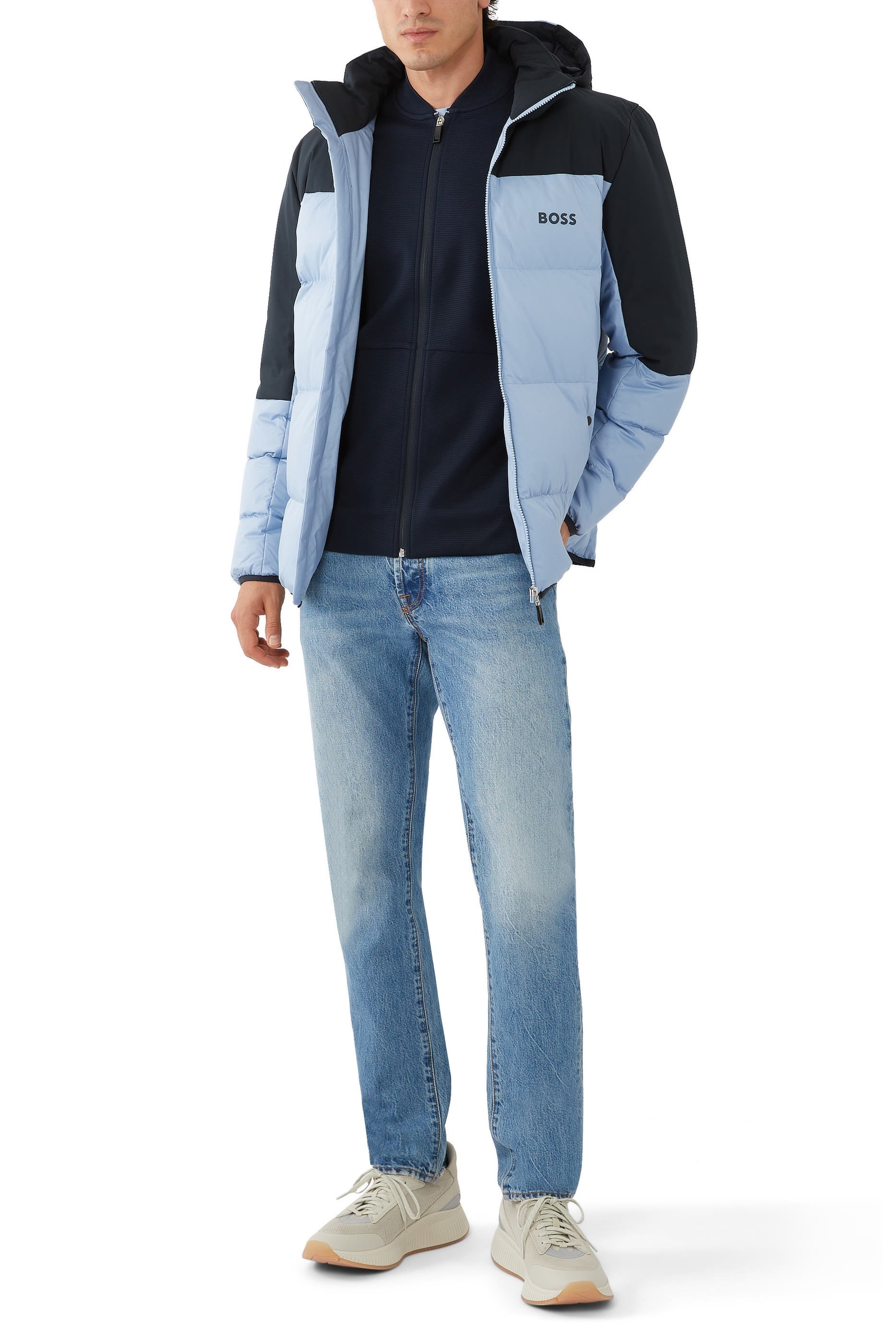 جاكيت سامو بتفاصيل عاكسة