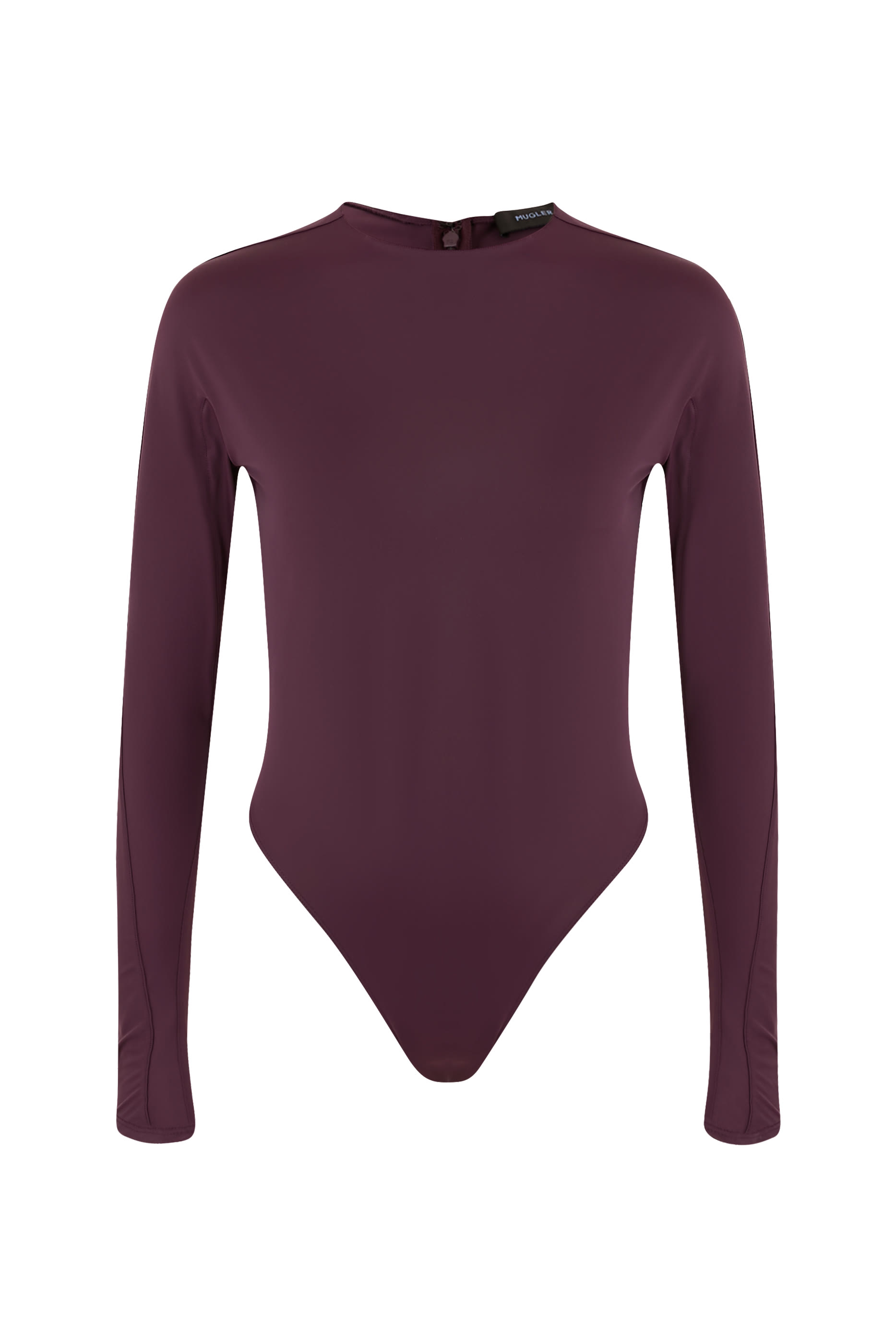 بودي سوت بأكمام طويلة مزين بشعار الماركة