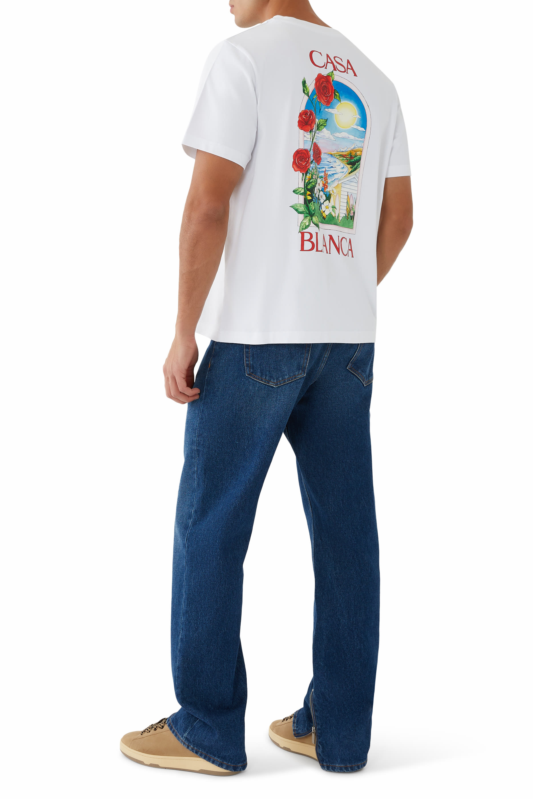 تيشيرت بأكمام قصيرة جيرسيه