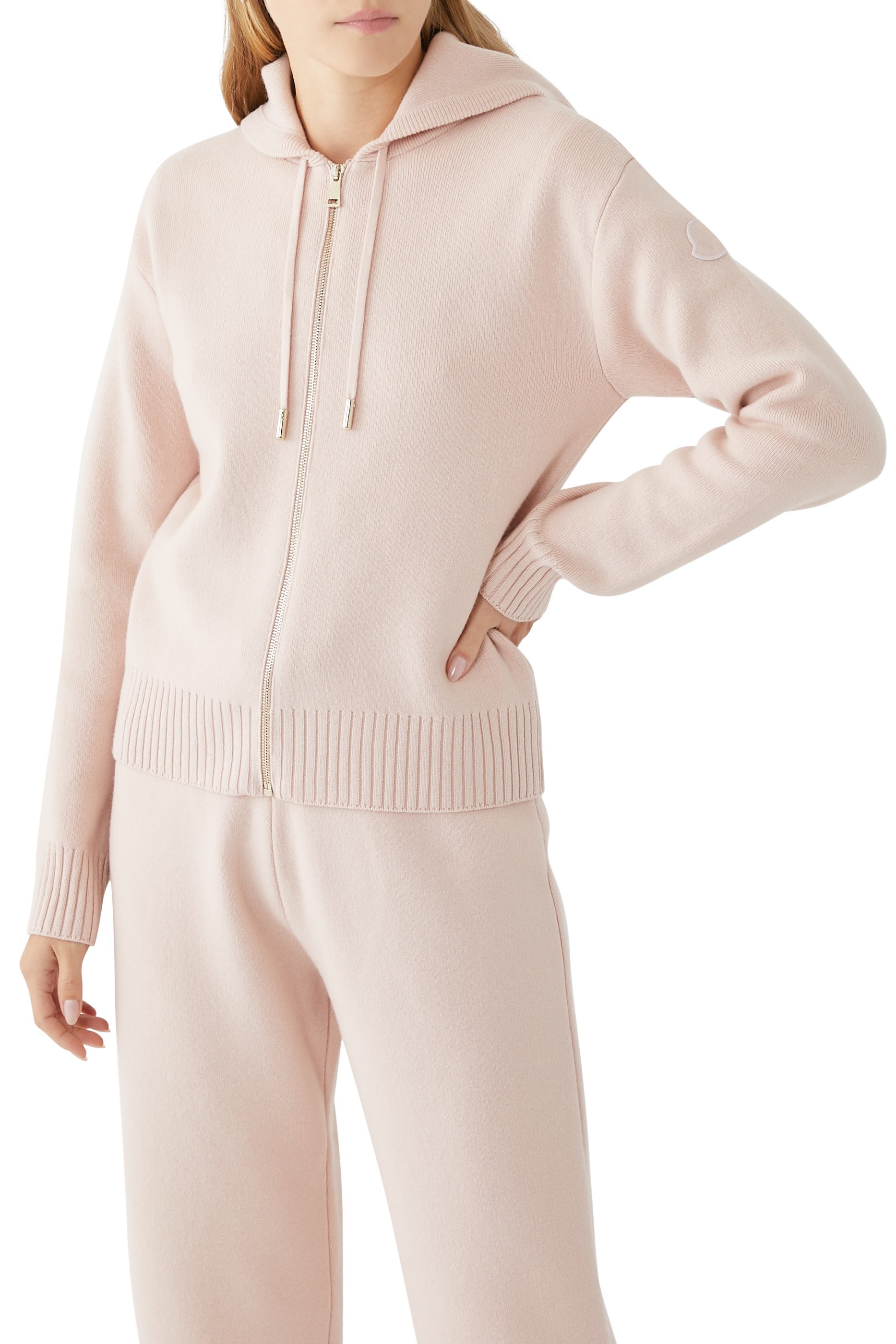 هودي مزيج كشمير بسحاب