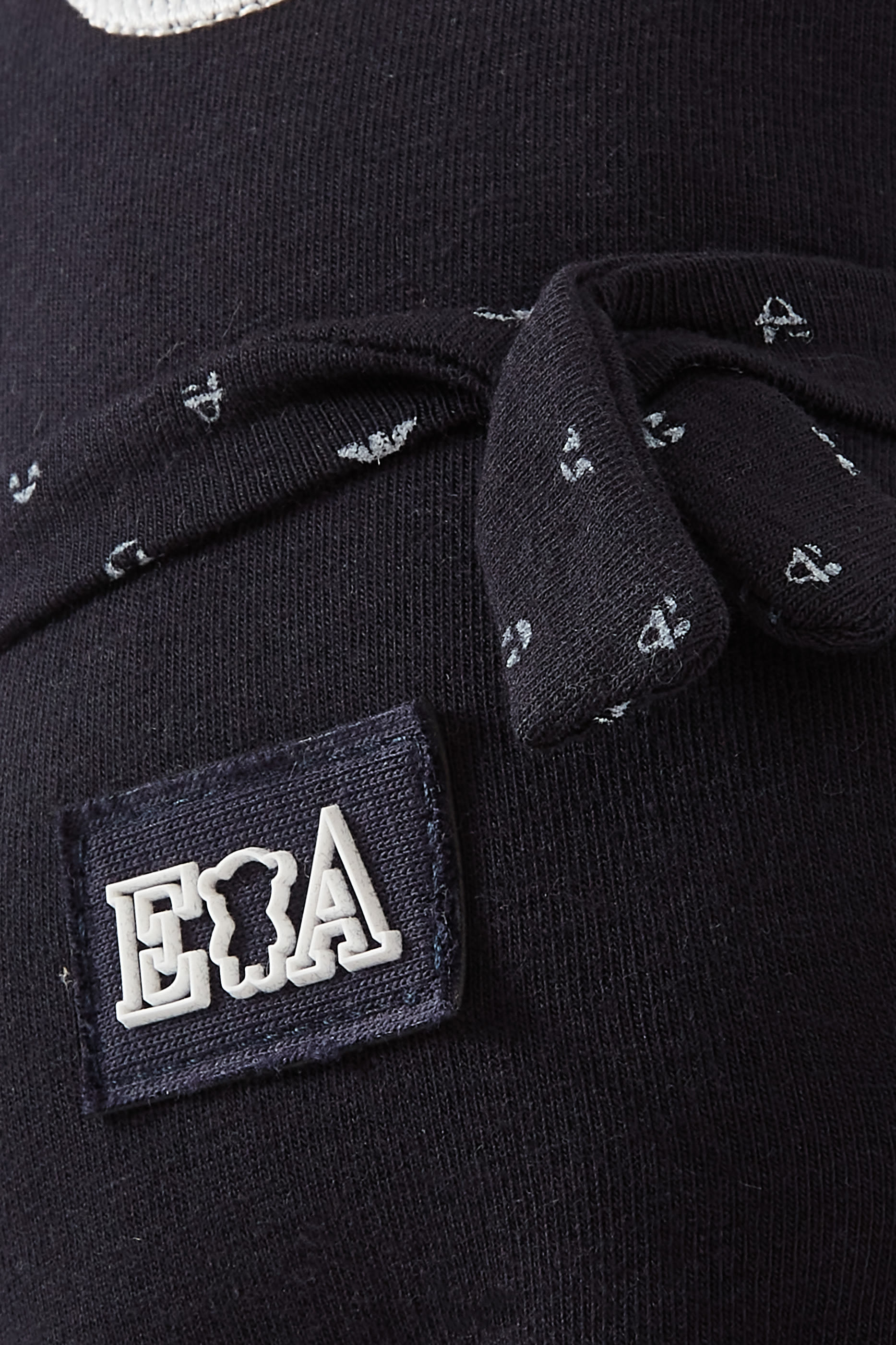 طقم مرايل قطن برقعة شعار الماركة