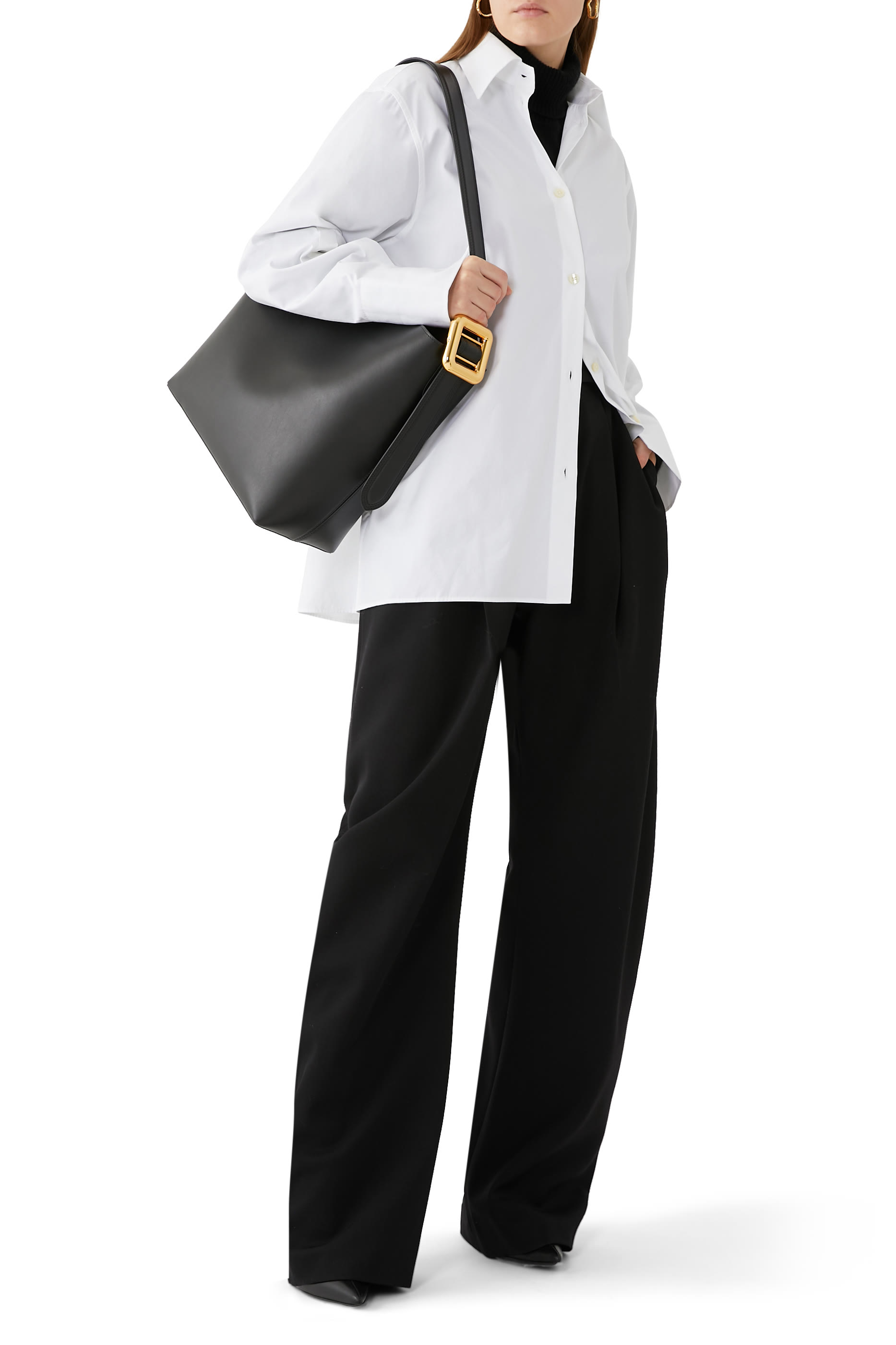 قميص بلاك بفتحة