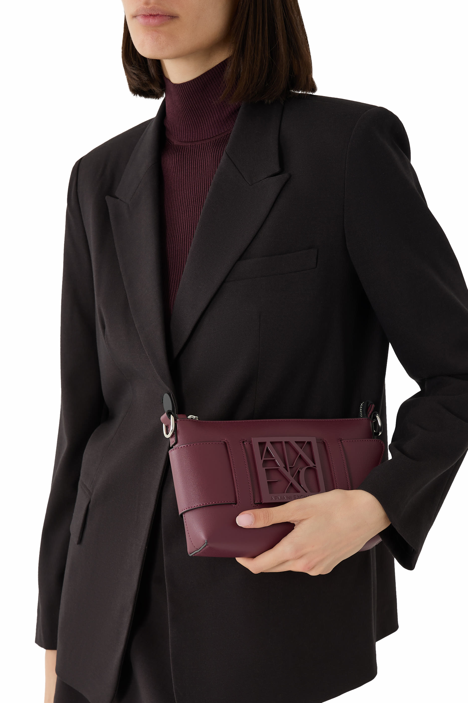  حقيبة كتف بشعار الماركة