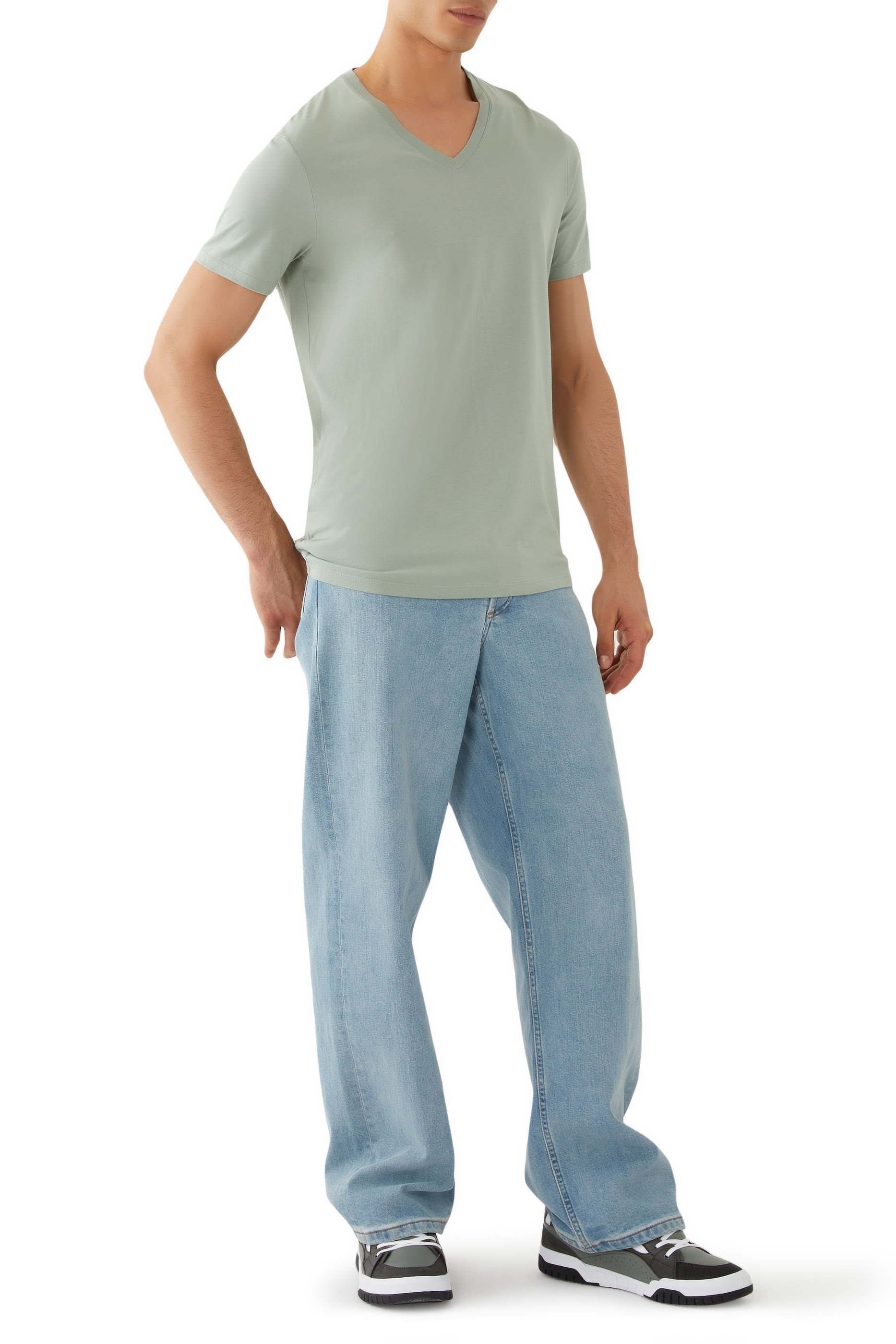 Slim Fit Pima Cotton T-Shirt