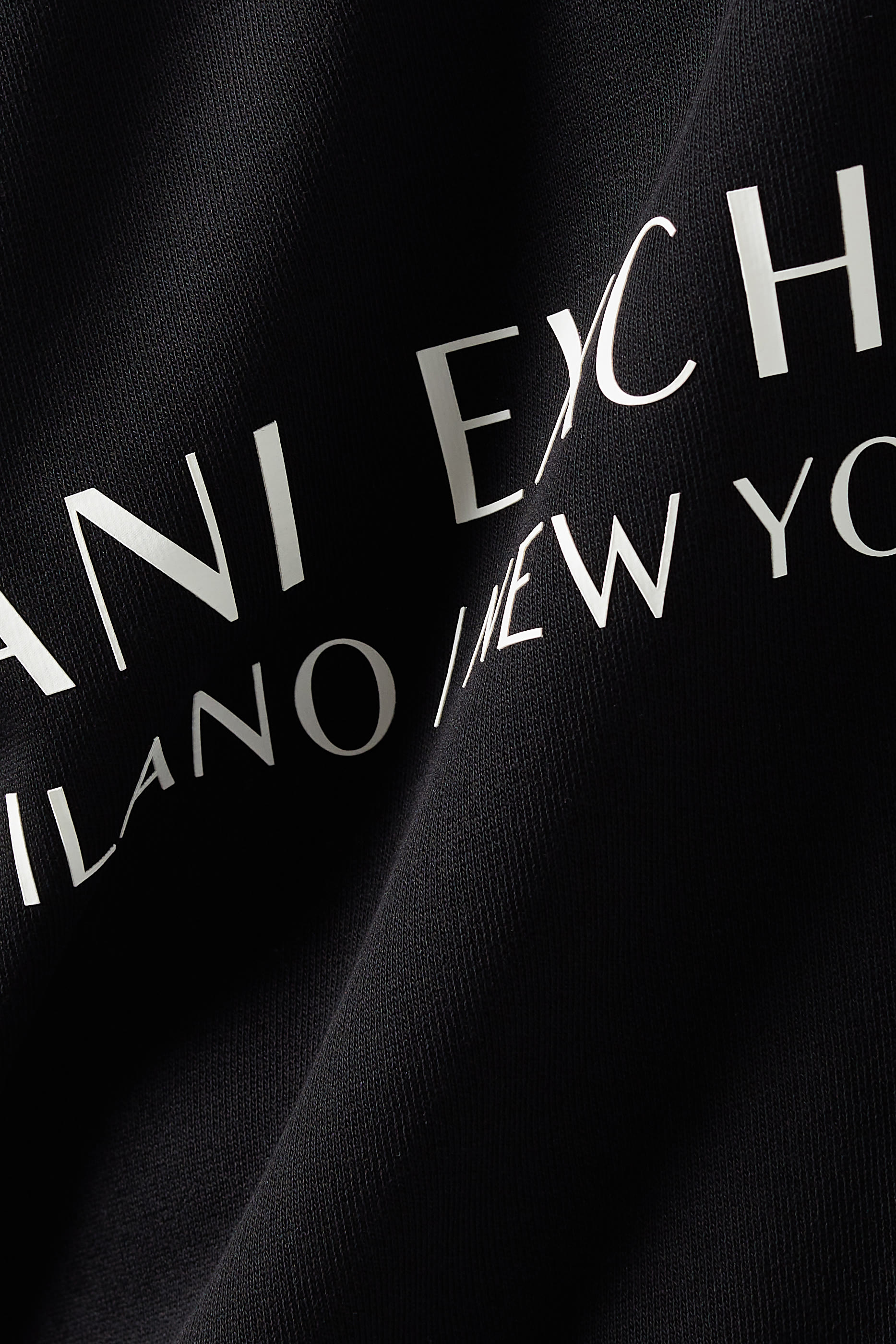 سويت شيرت قطن مزين بشعار الماركة