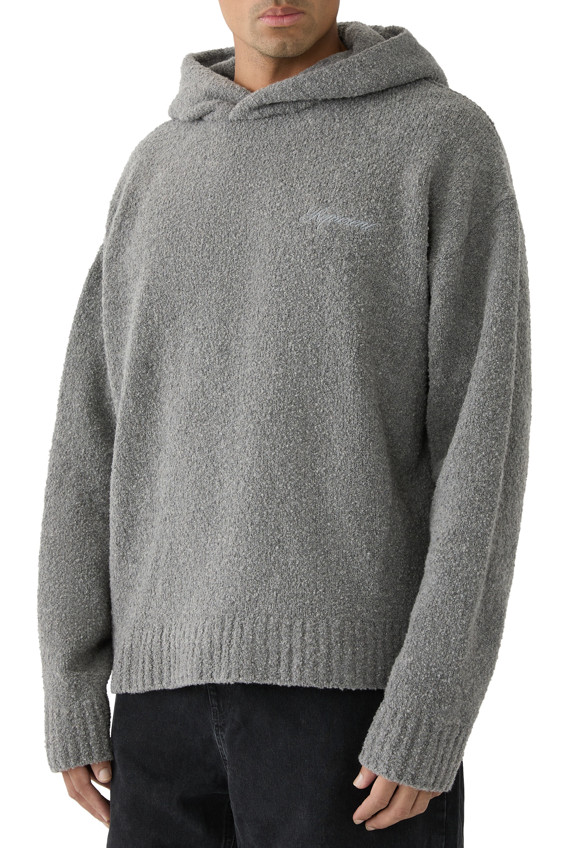 هودي قماش بوكليه ثقيل الوزن