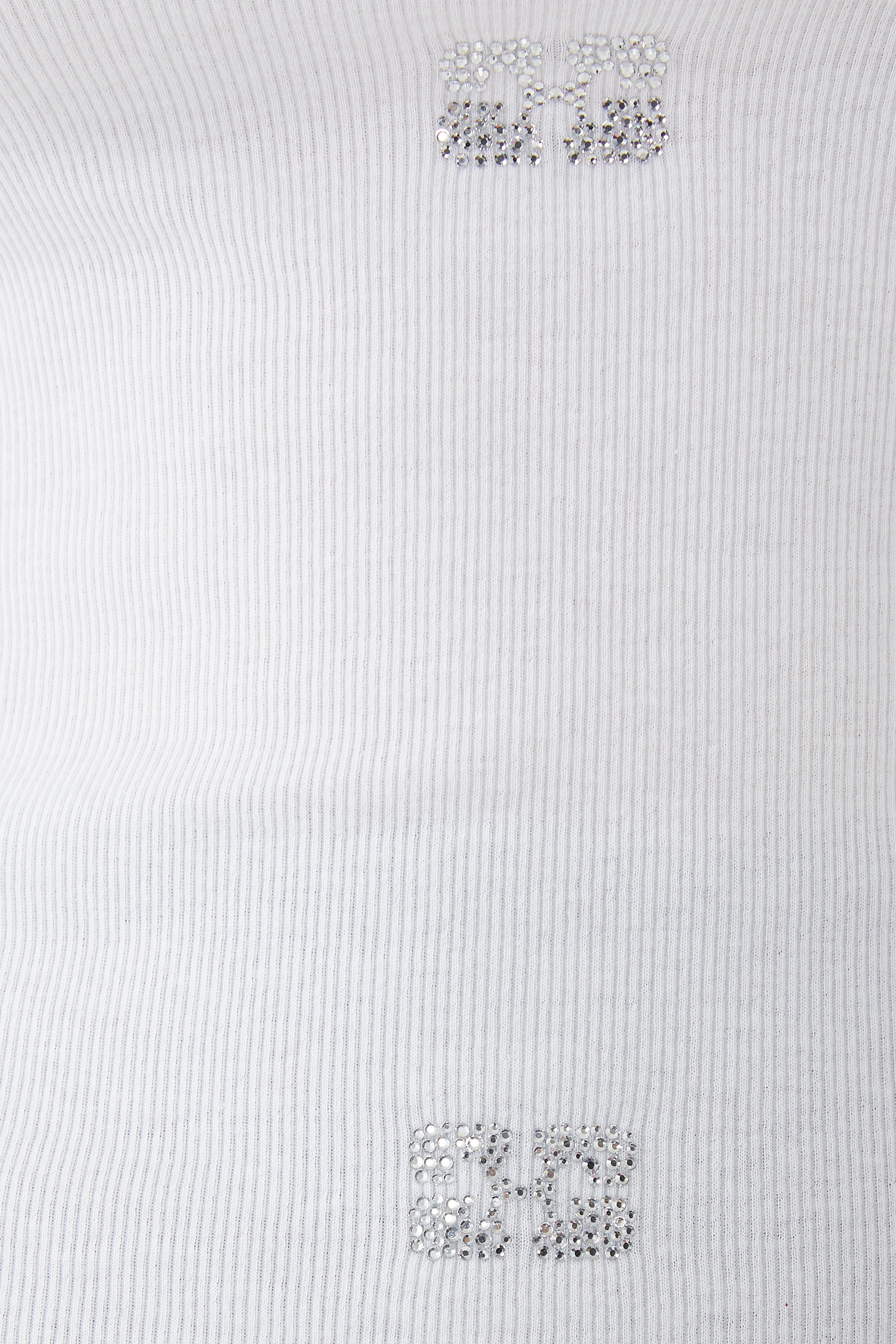 بلوزة بلا أكمام مرصعة بأحجار الريان بتصميم فراشة