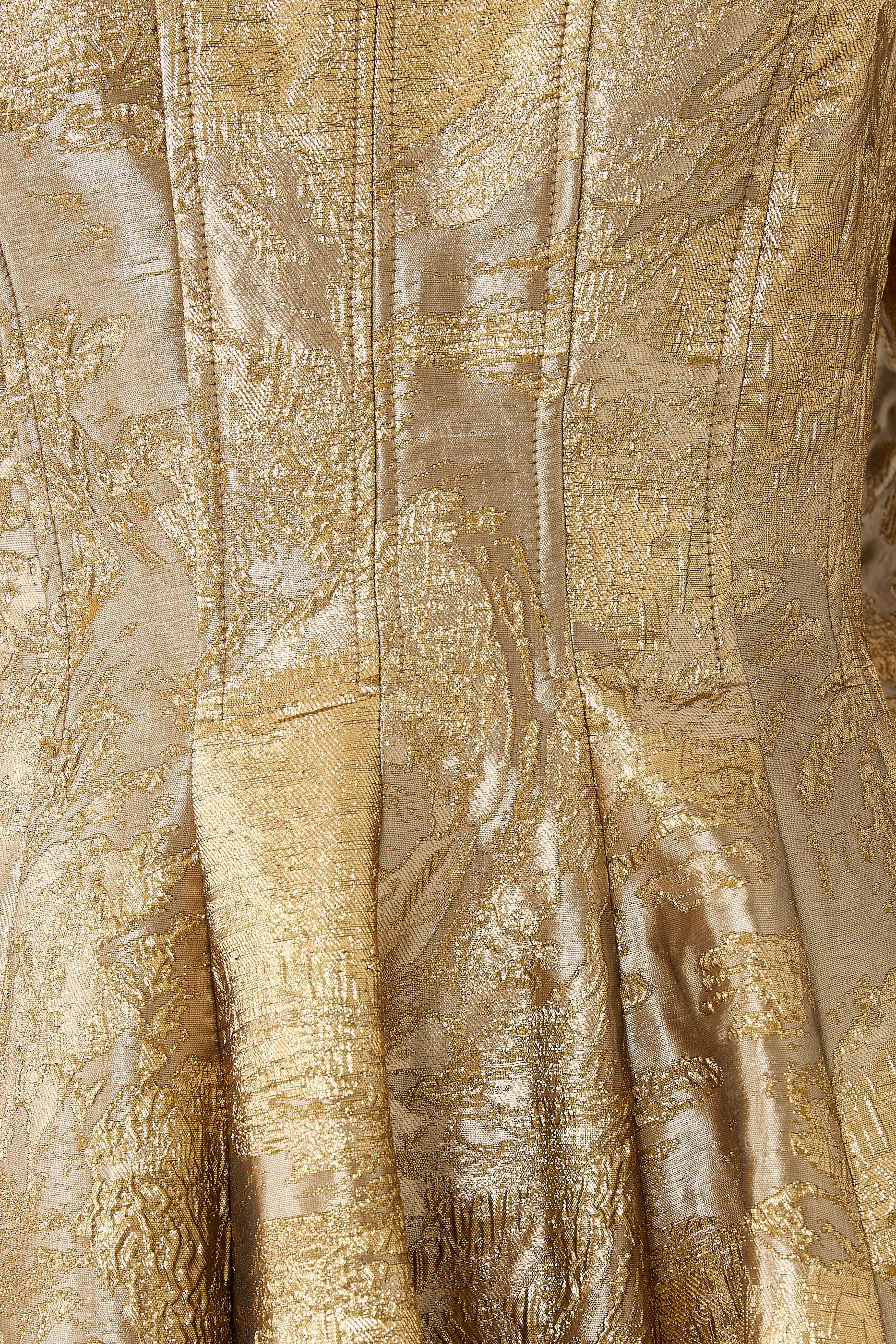 فستان سهرة ملارافيل جاكار لامع