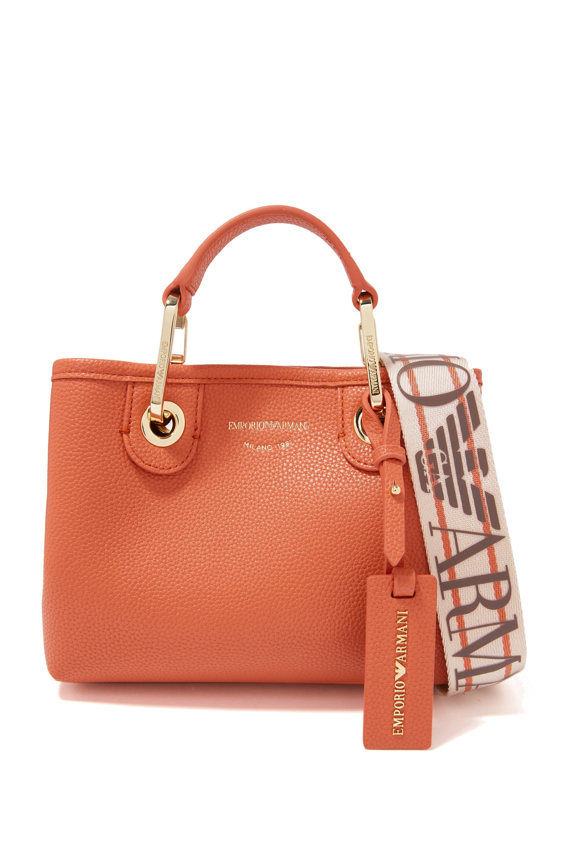 حقيبة يد مقاس XS بشعار الماركة