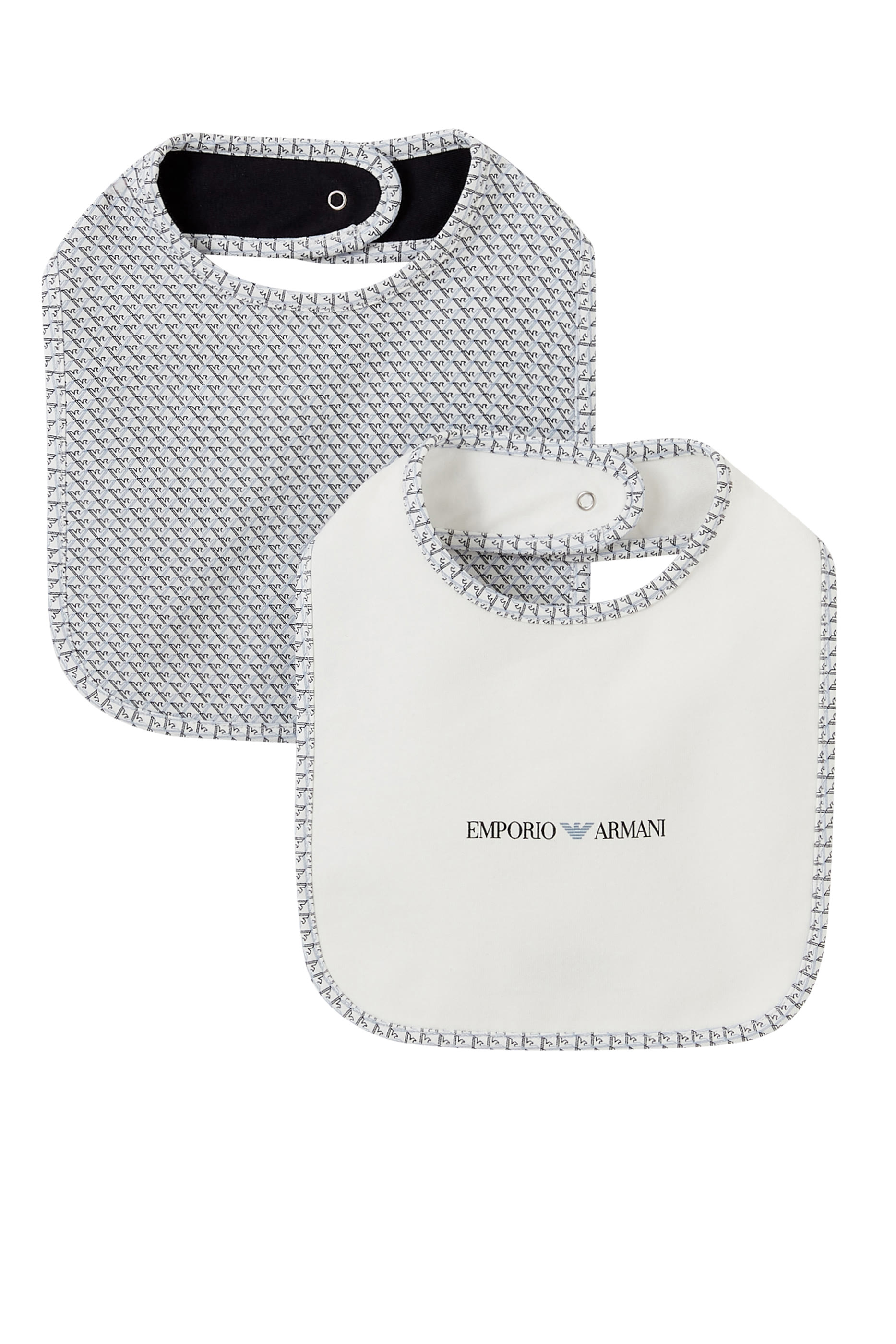 طقم صدريات بشعار الماركة ونسر بتصميم صغير، قطعتان