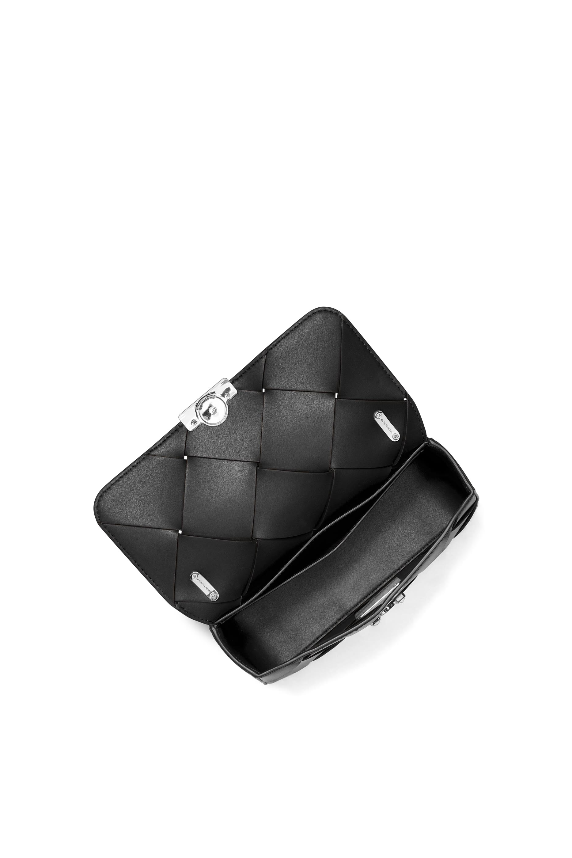 حقيبة كتف تريبكا صغيرة جلد مجدول