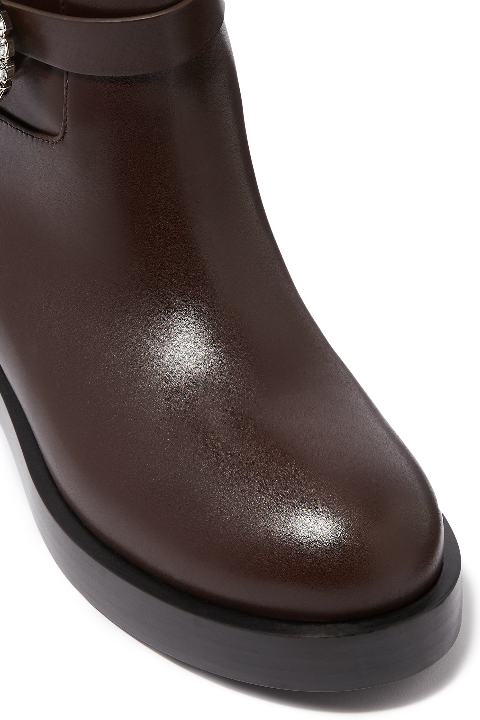 حذاء بوت غالكسي جلد