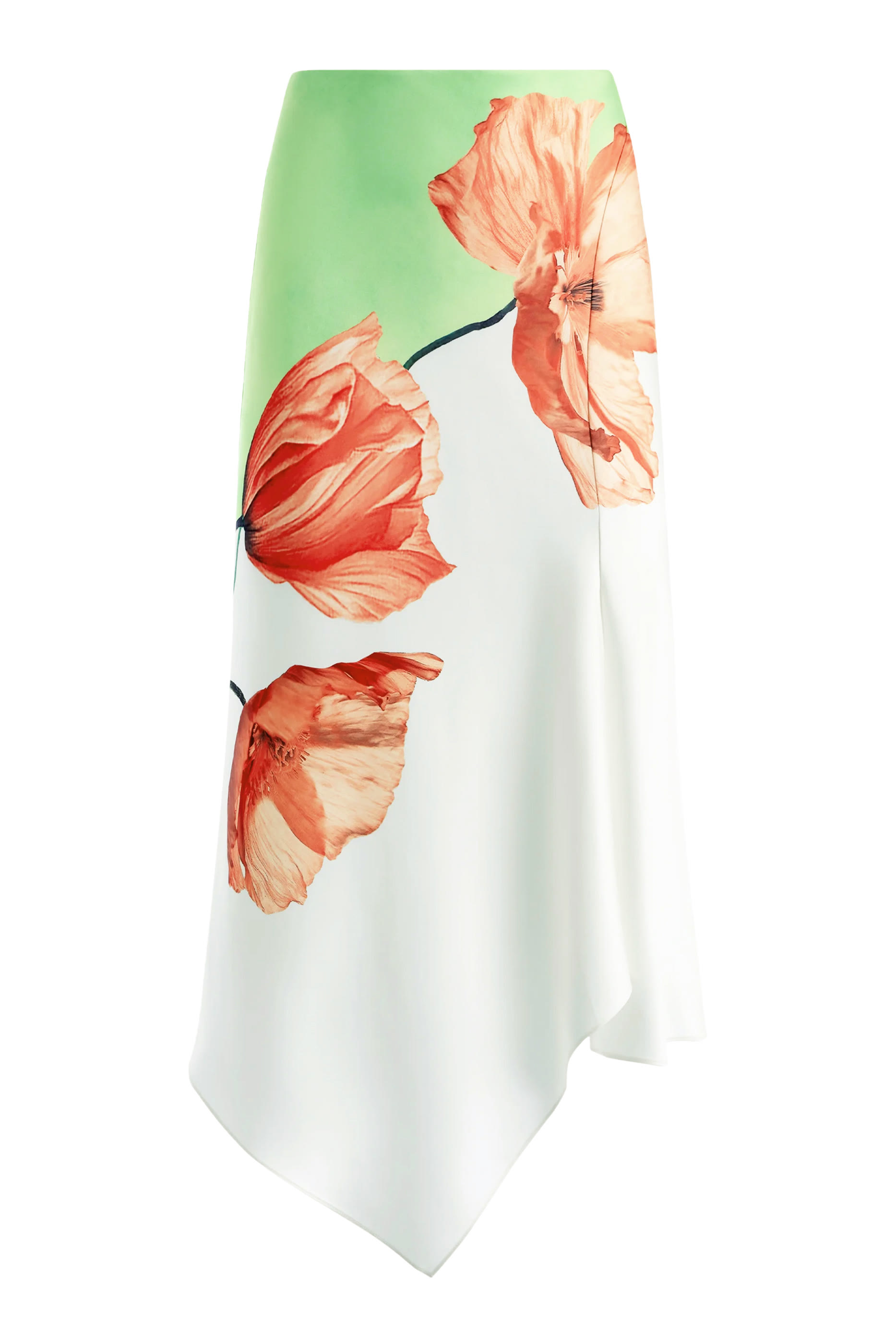 تنورة هارموني درابيه بفتحة غير متماثلة