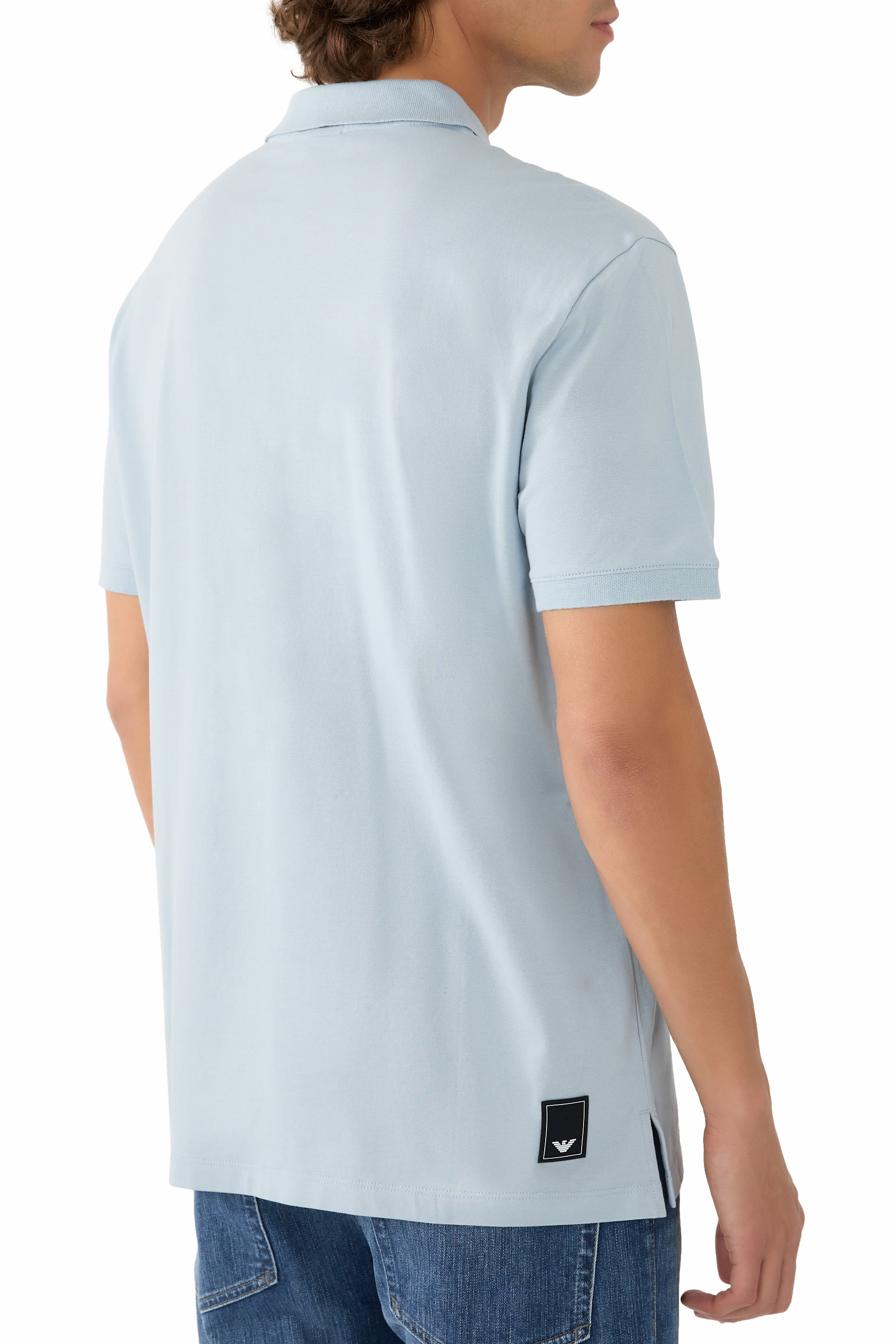 قميص بولو بشعار الماركة