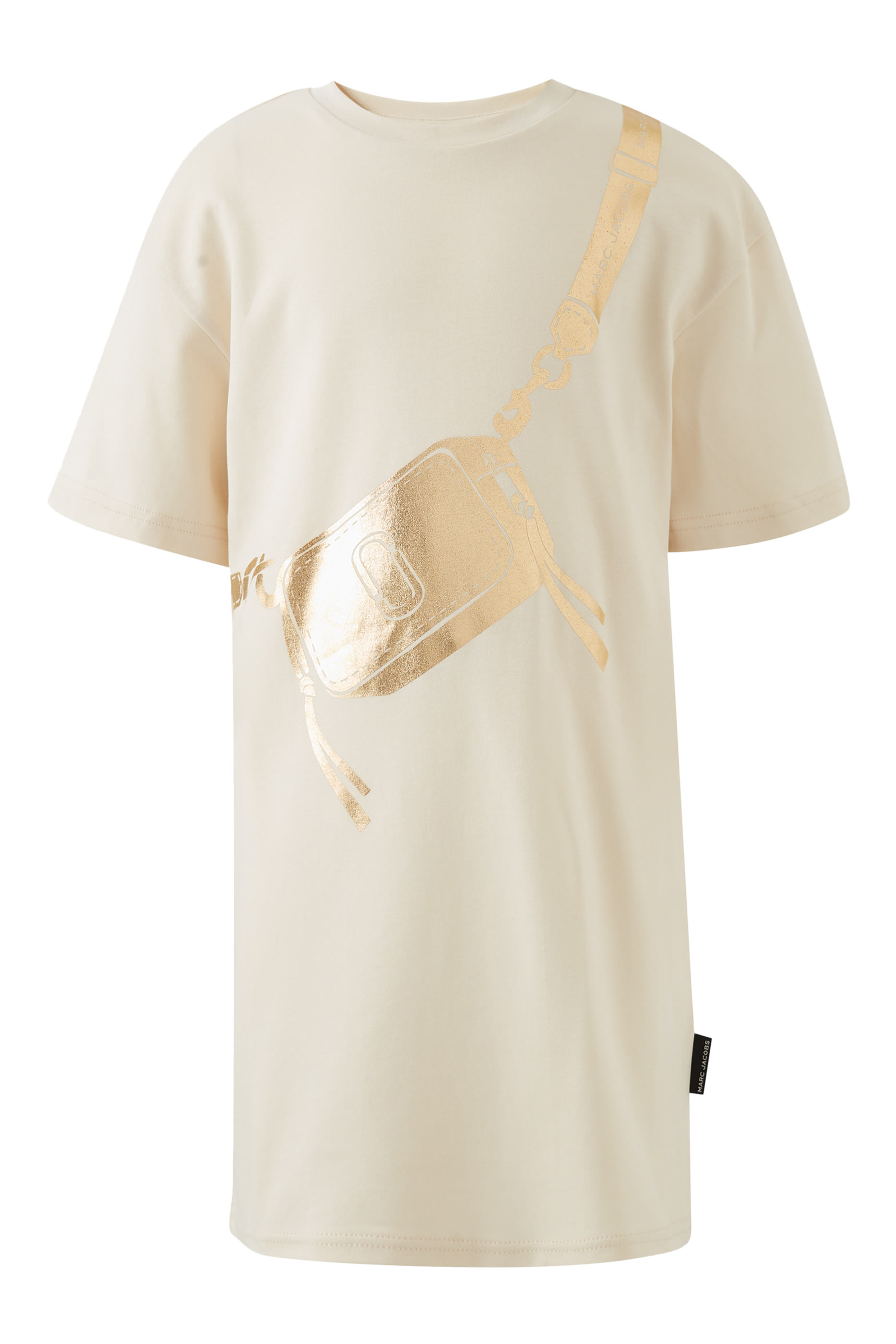 فستان بطبعة غرافيك قطن للأطفال