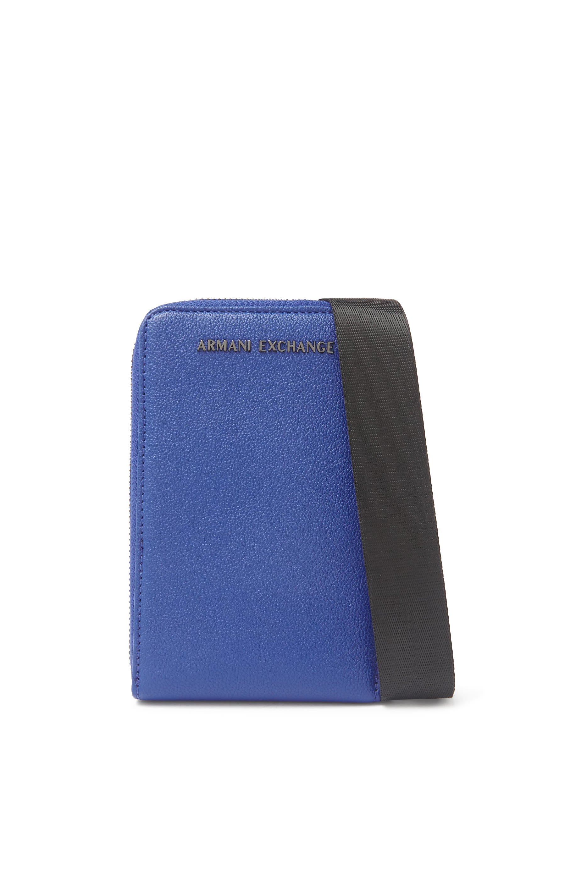 حقيبة كروس بودي رفيعة بشعار الماركة