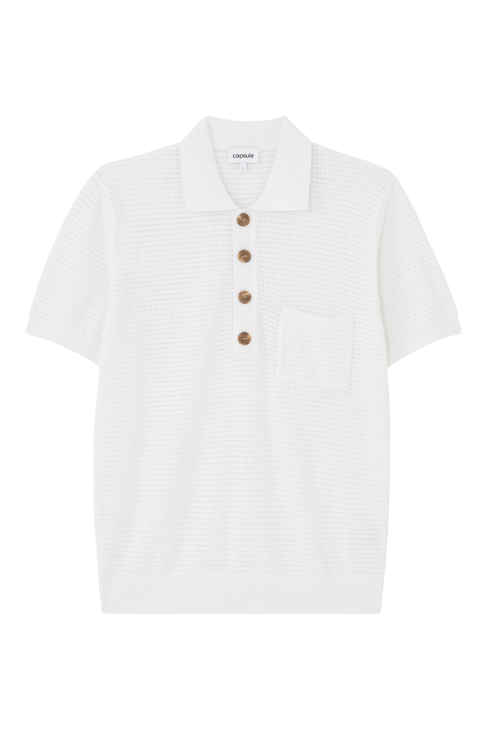 سترة بولو بتصميم مثقب