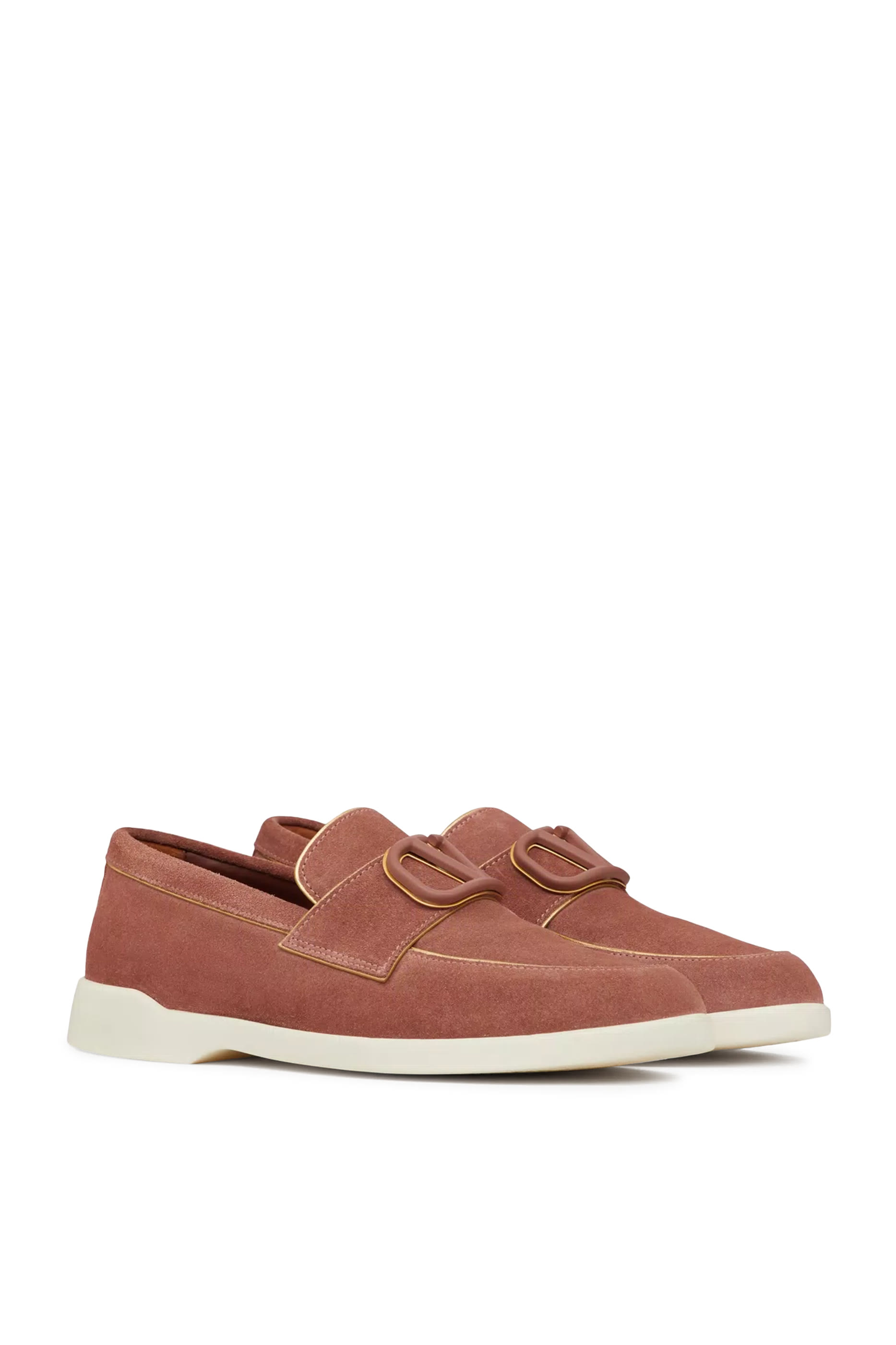 حذاء ليجر فلوز سهل الارتداء بتفاصيل مقسمة جلد