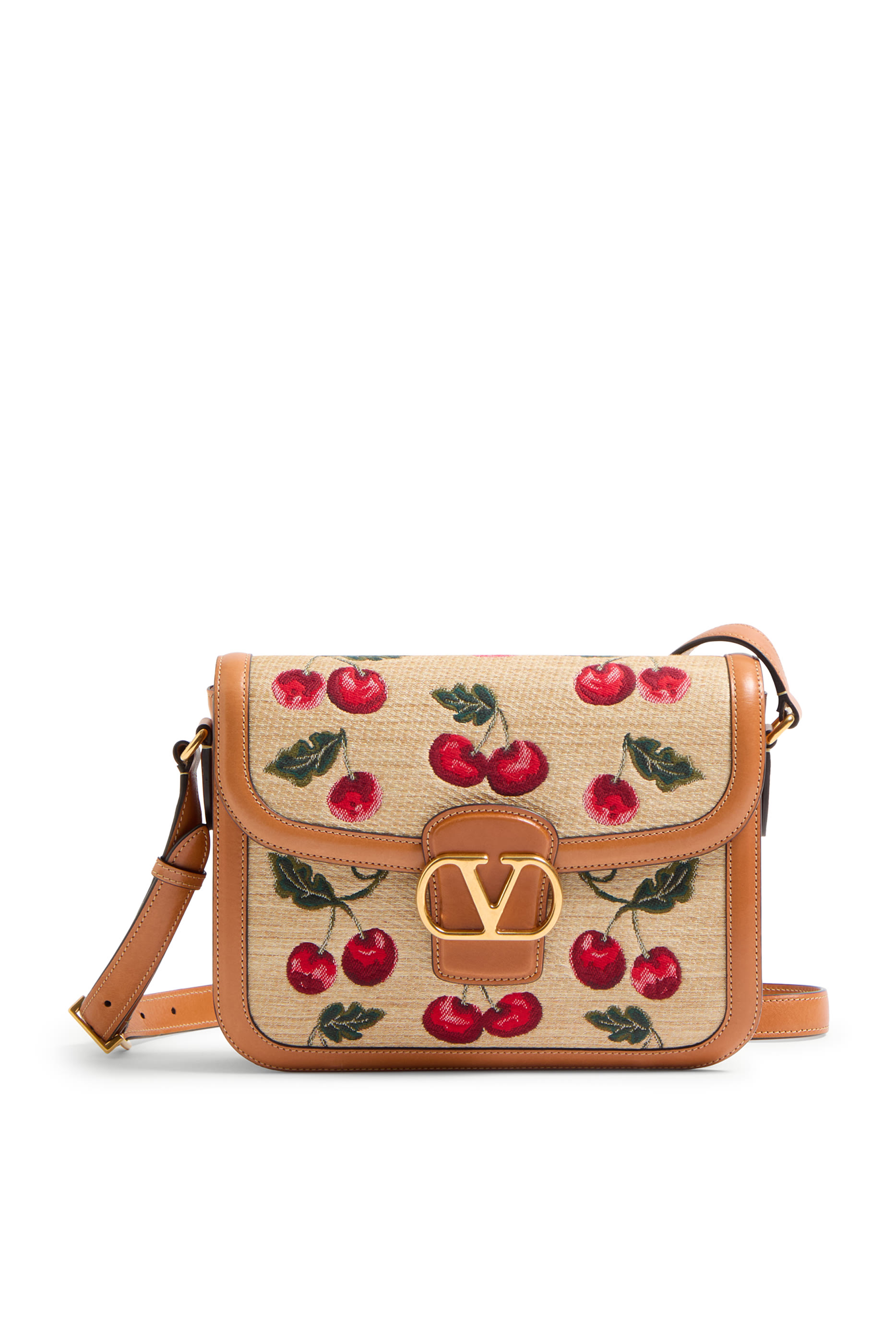 حقيبة كتف 9 تو 5 قماش رافيا جاكار صناعي