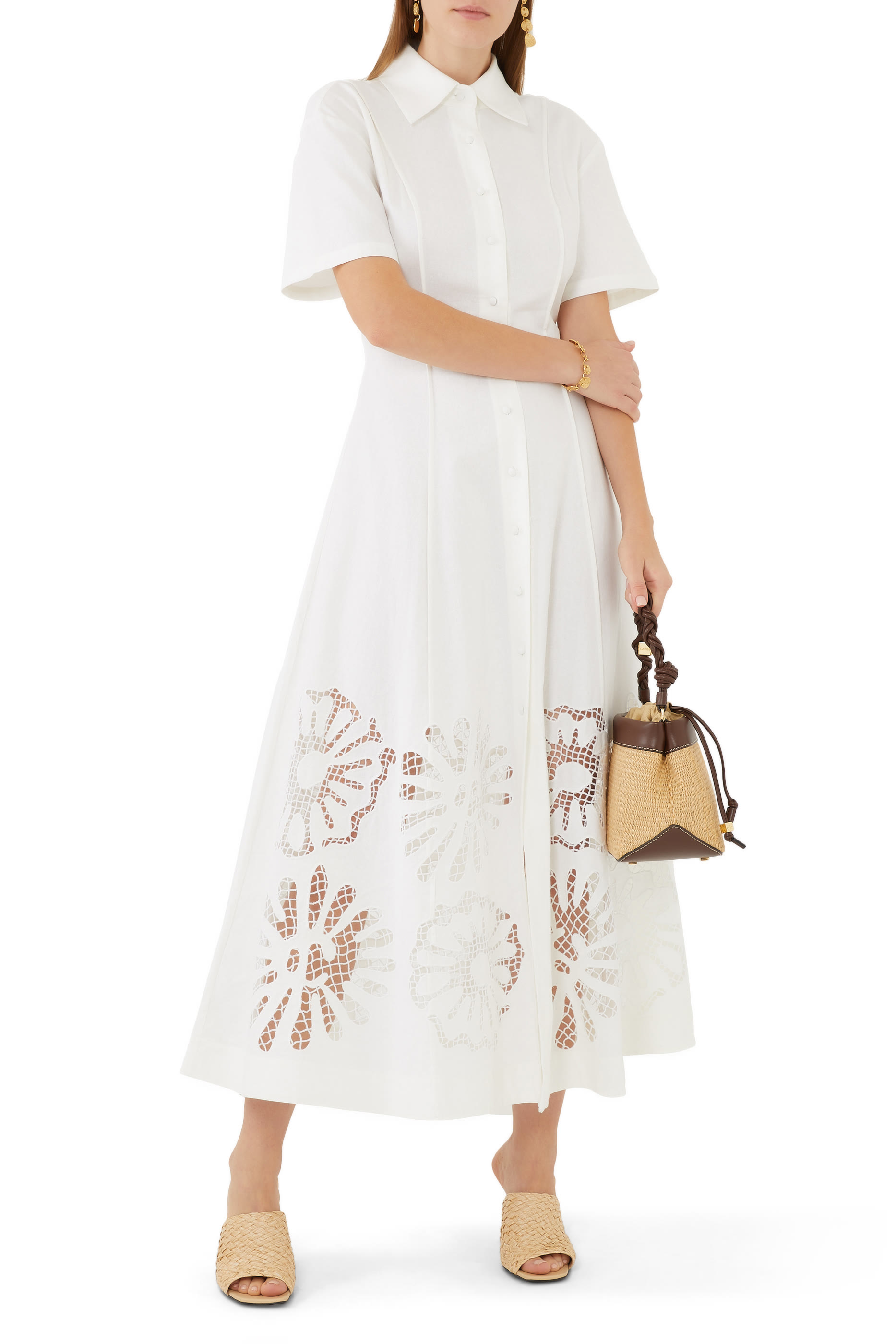 فستان أناليس بتصميم قميص