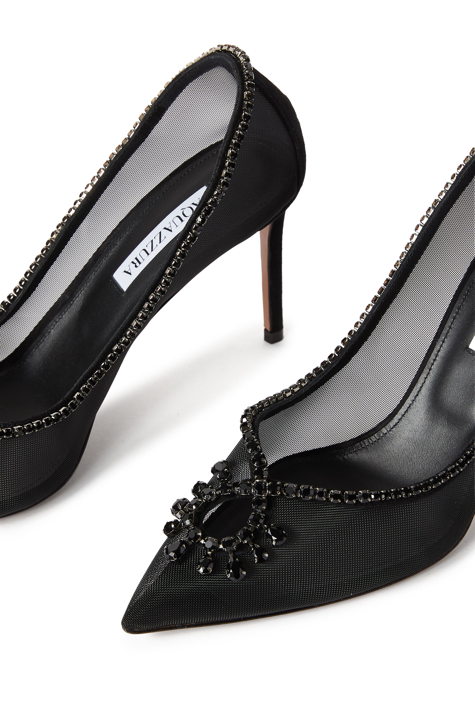 حذاء كلاسيك سيداكشن 85 مرصع بالكريستال 