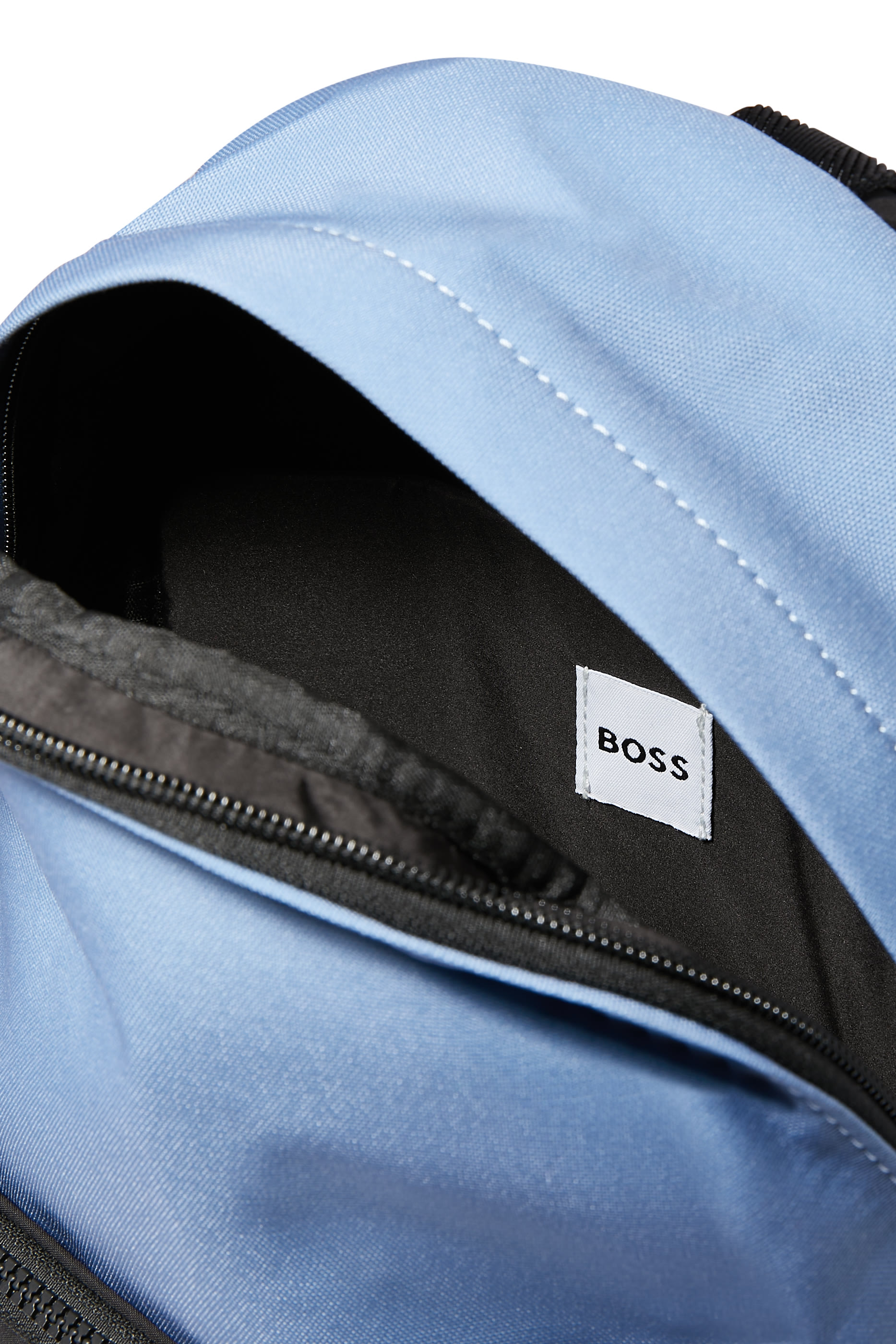 حقيبة ظهر قماش قنب بطبعة شعار الماركة للأطفال