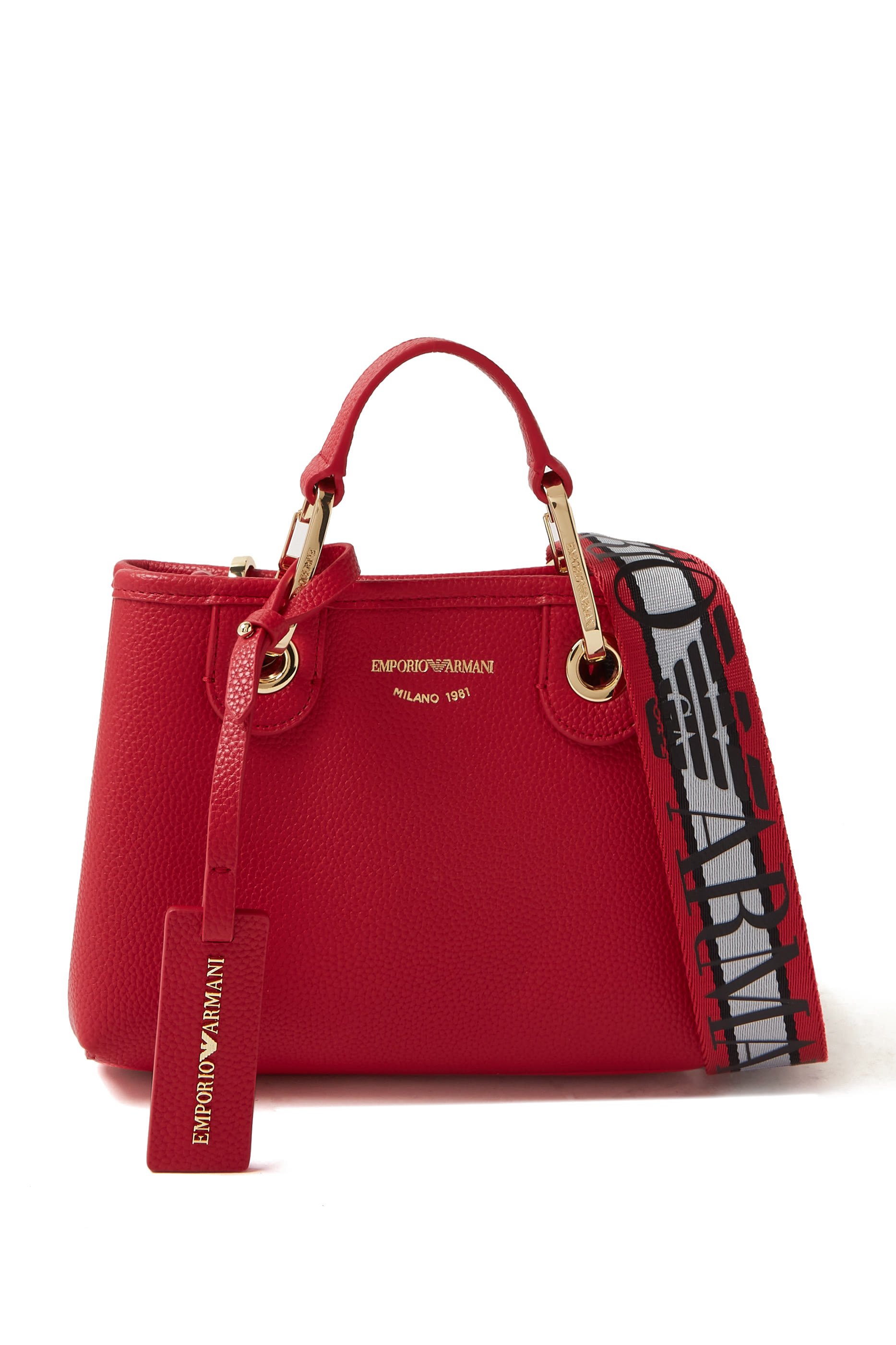 حقيبة يد مقاس XS بشعار الماركة