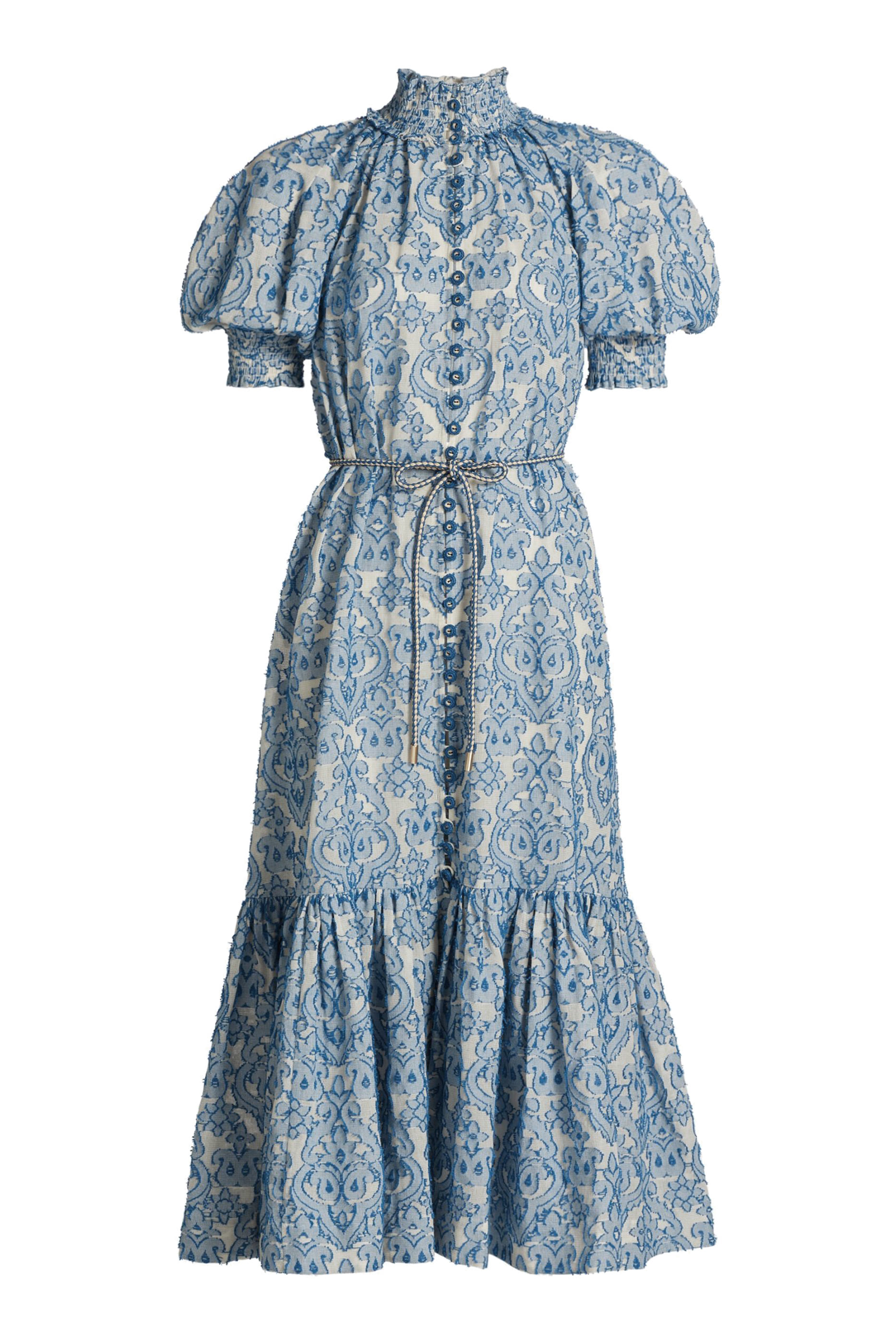 فستان وايلي فانوس متوسط ​​الطول