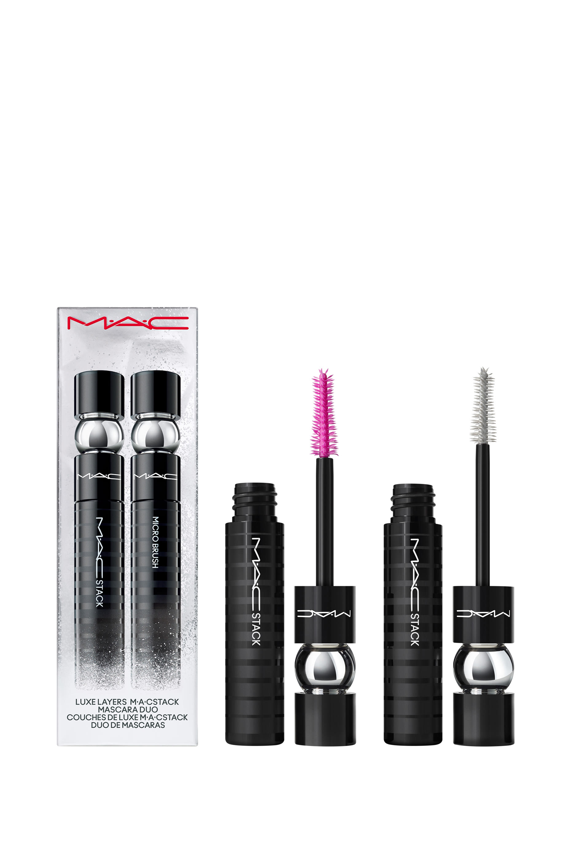مجموعة ثنائية ماسكارا لوكس لايرز ماك ستاك