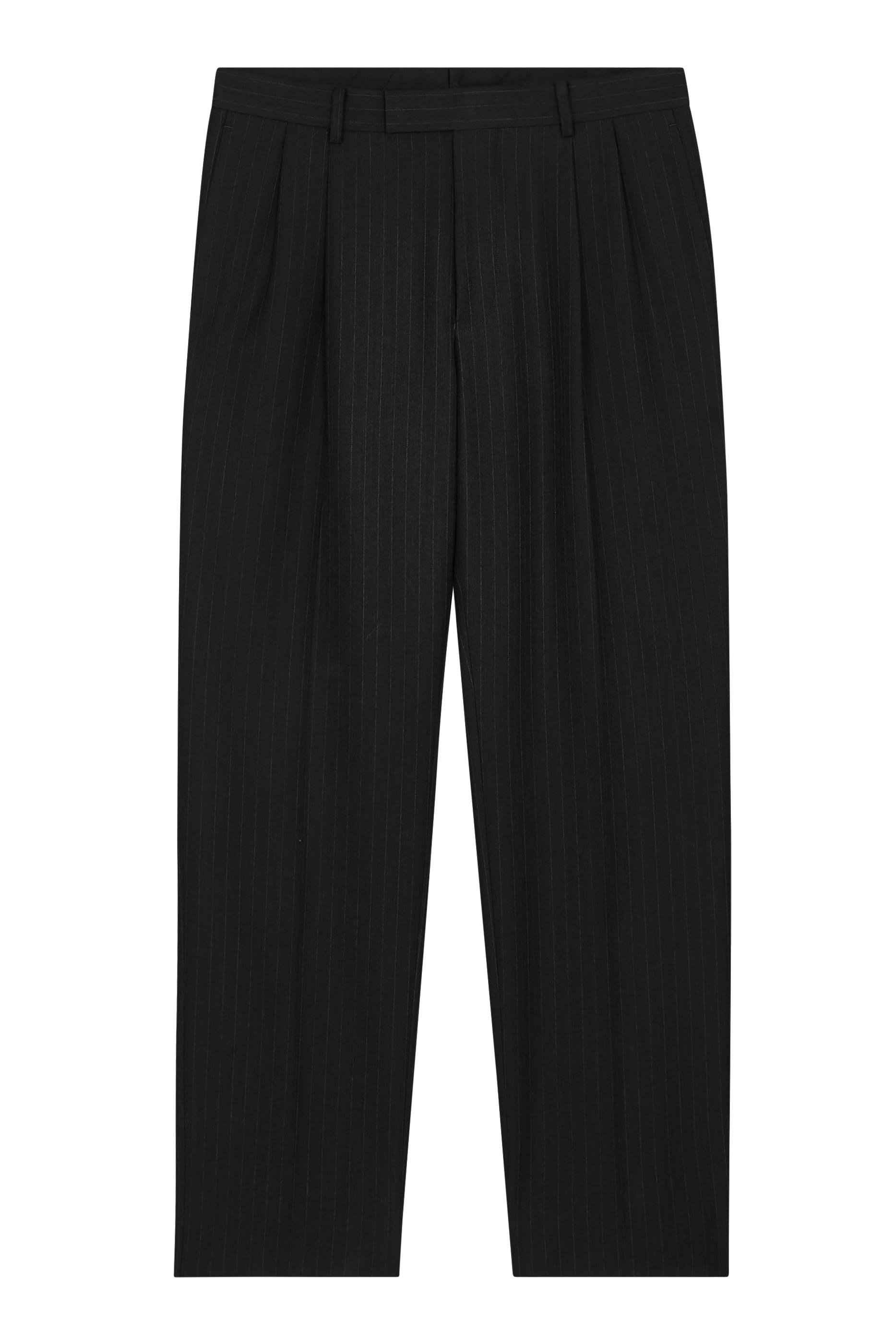 Bluefaced Wool Two-Tuck Slacks