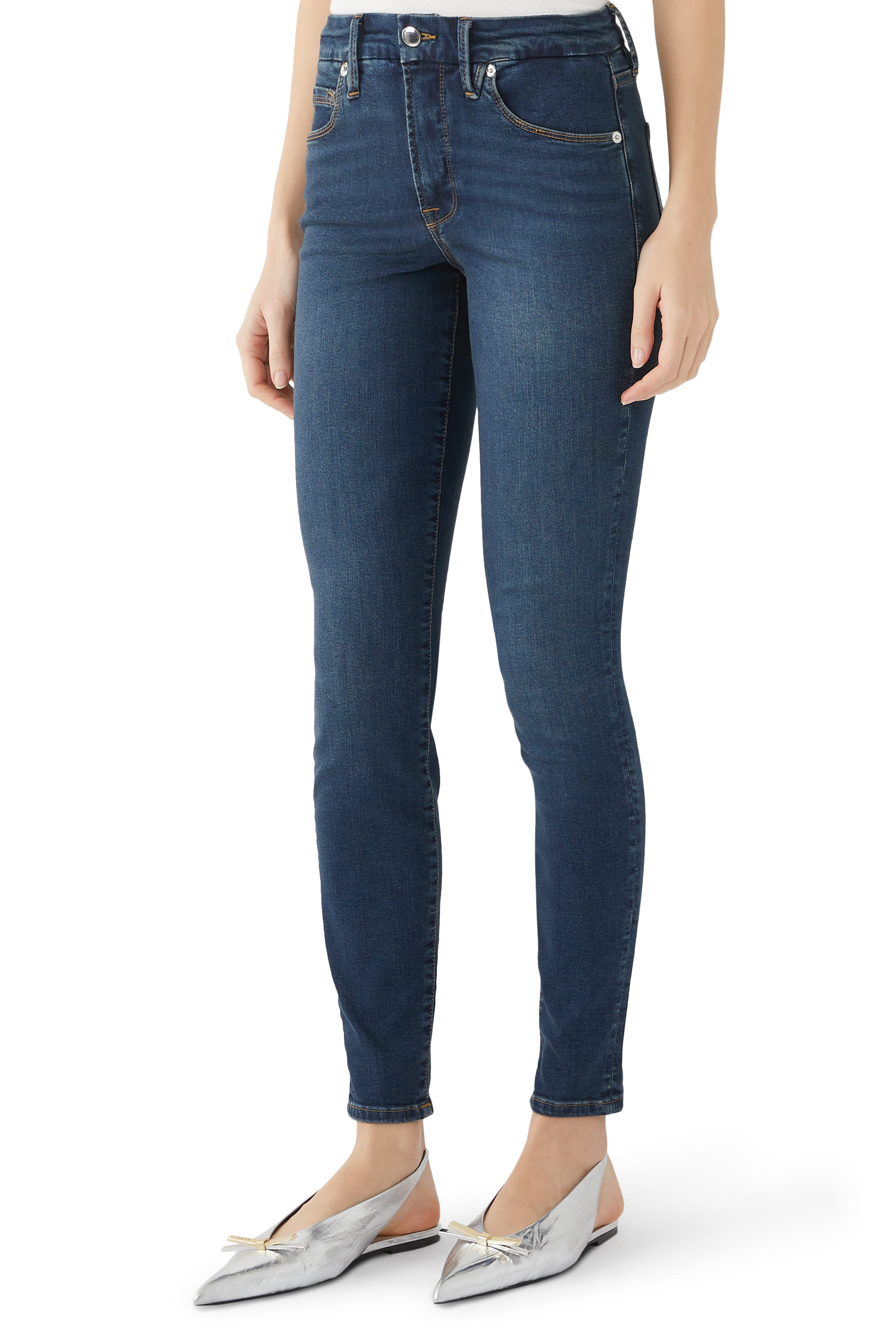 بنطال جينز جود ليجز بقصة ضيقة