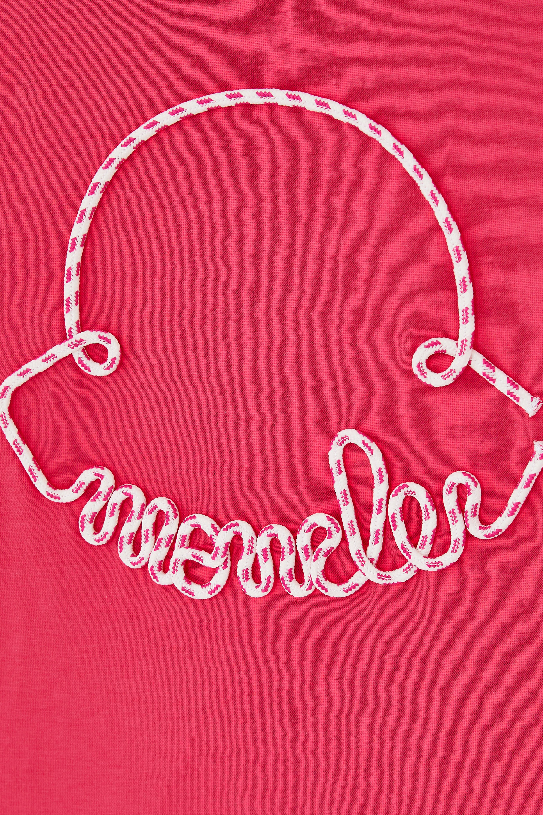 فستان بشعار الماركة قطن للأطفال